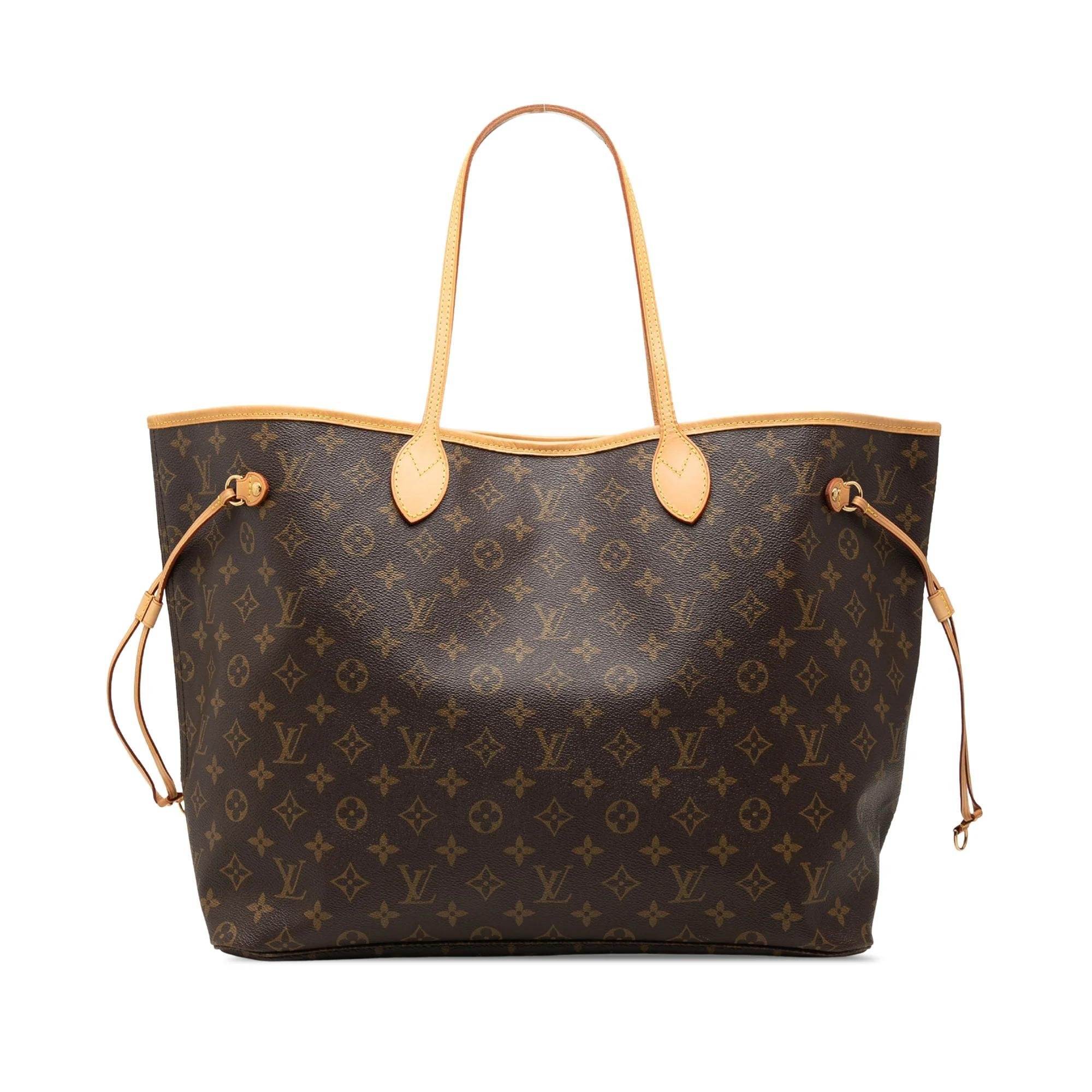 Neverfull leather tote