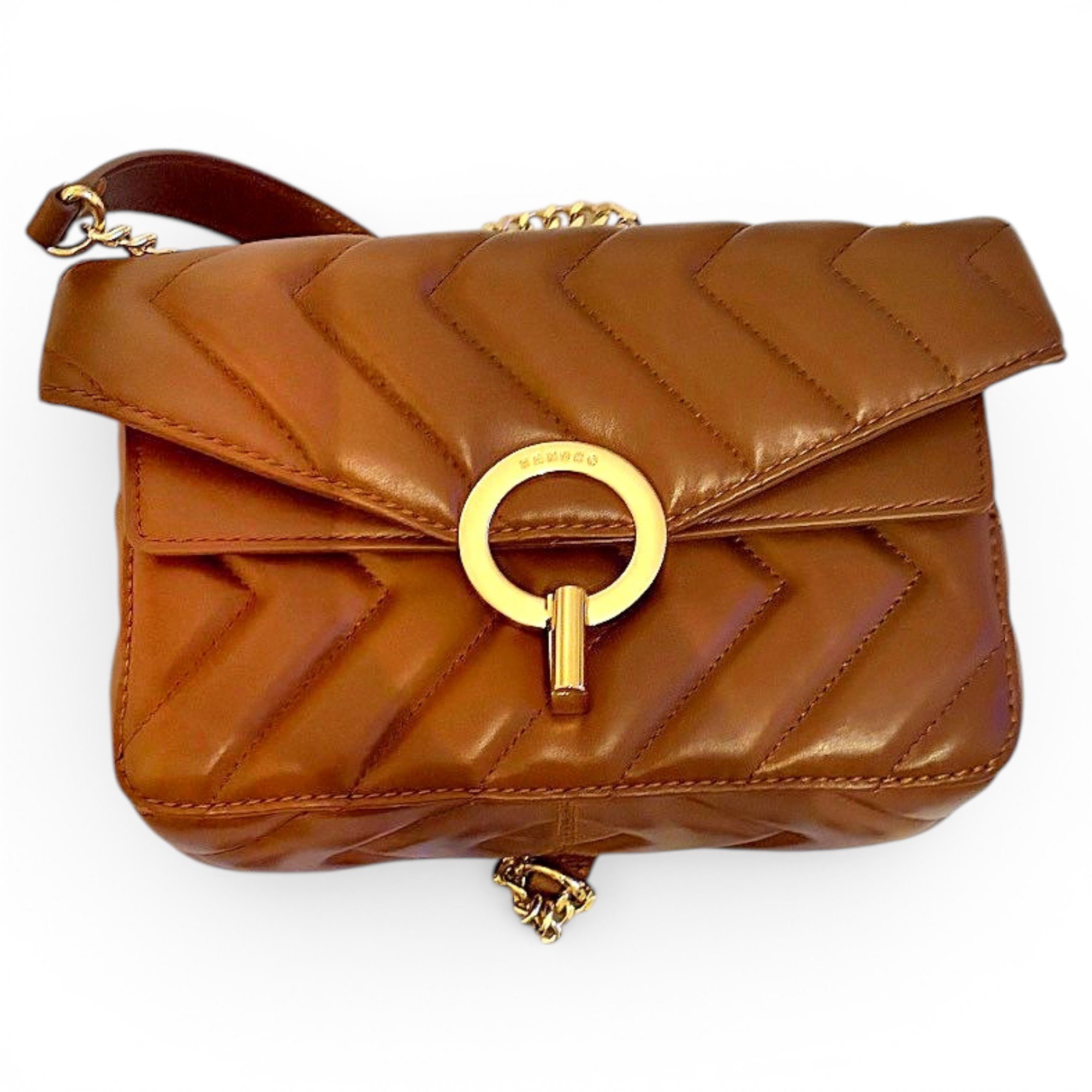 Yza leather handbag