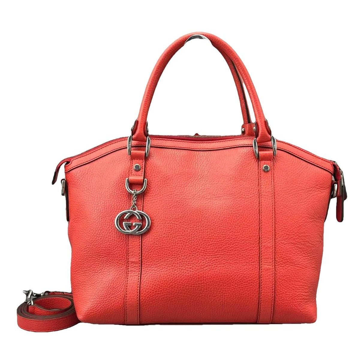 Leather crossbody bag