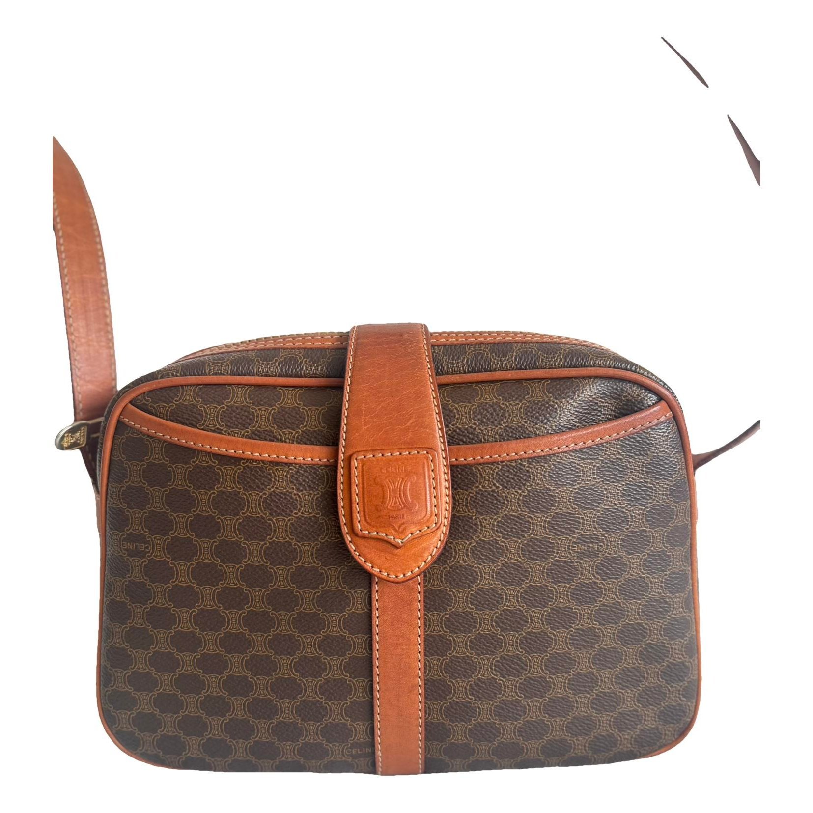 Leather crossbody bag