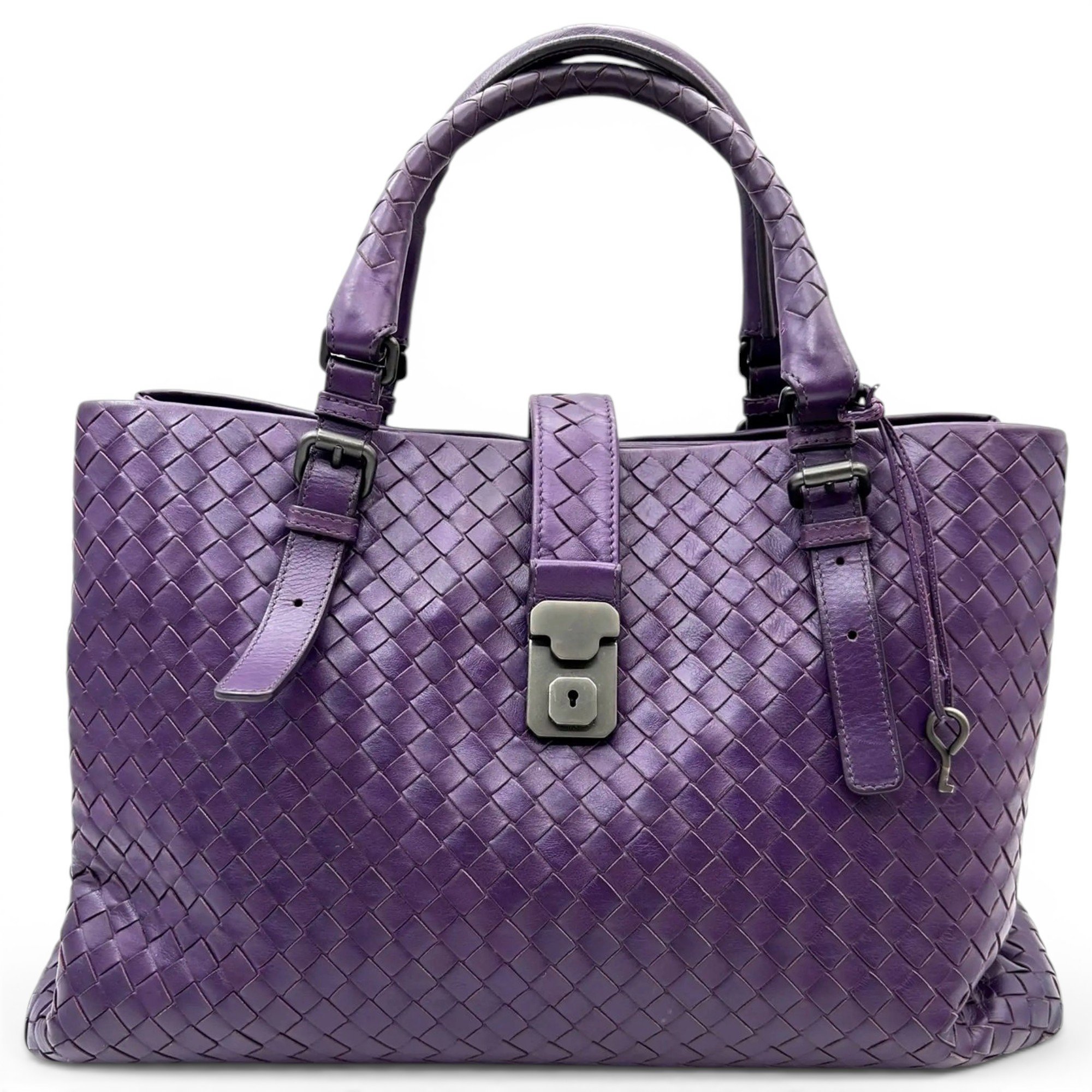 Roma leather handbag