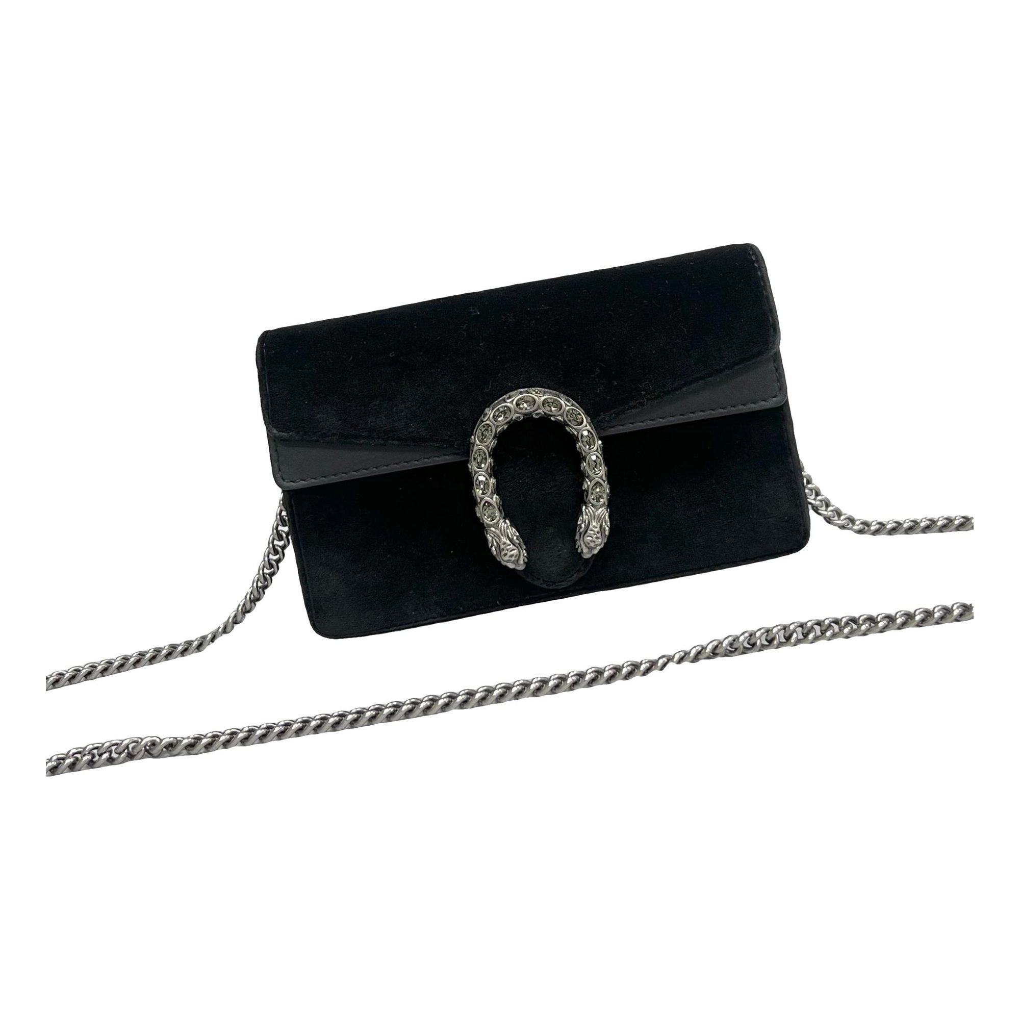 Dionysus Super Mini velvet handbag