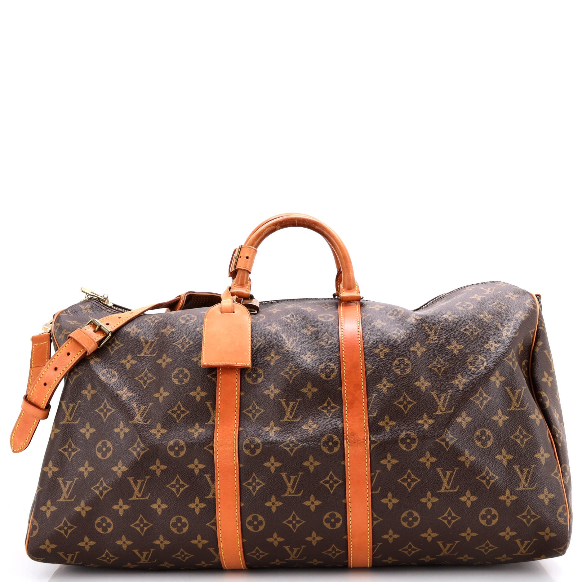 Keepall Bandouliere Bag Monogram Canvas 55