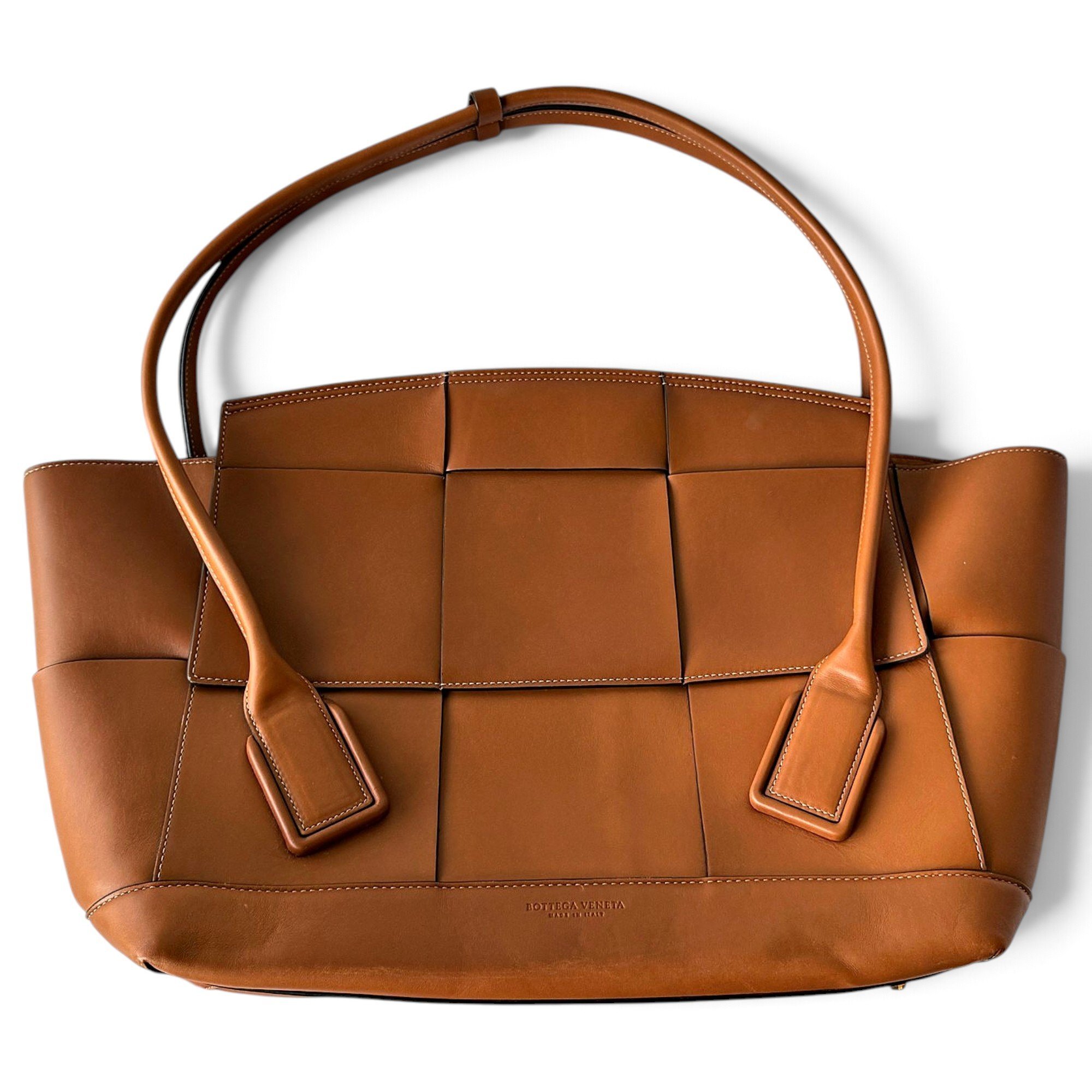 Arco leather handbag