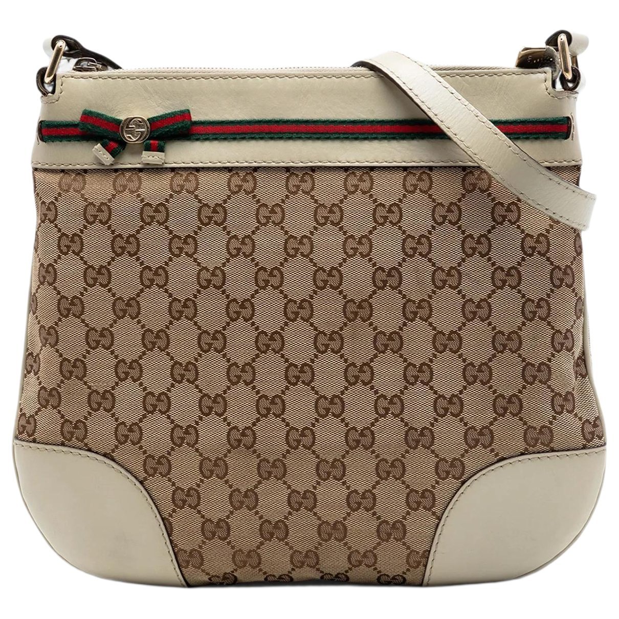 Gucci B cloth crossbody bag