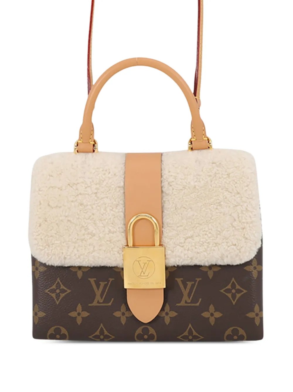 2010-2026 Monogram and Shearling Locky BB satchel