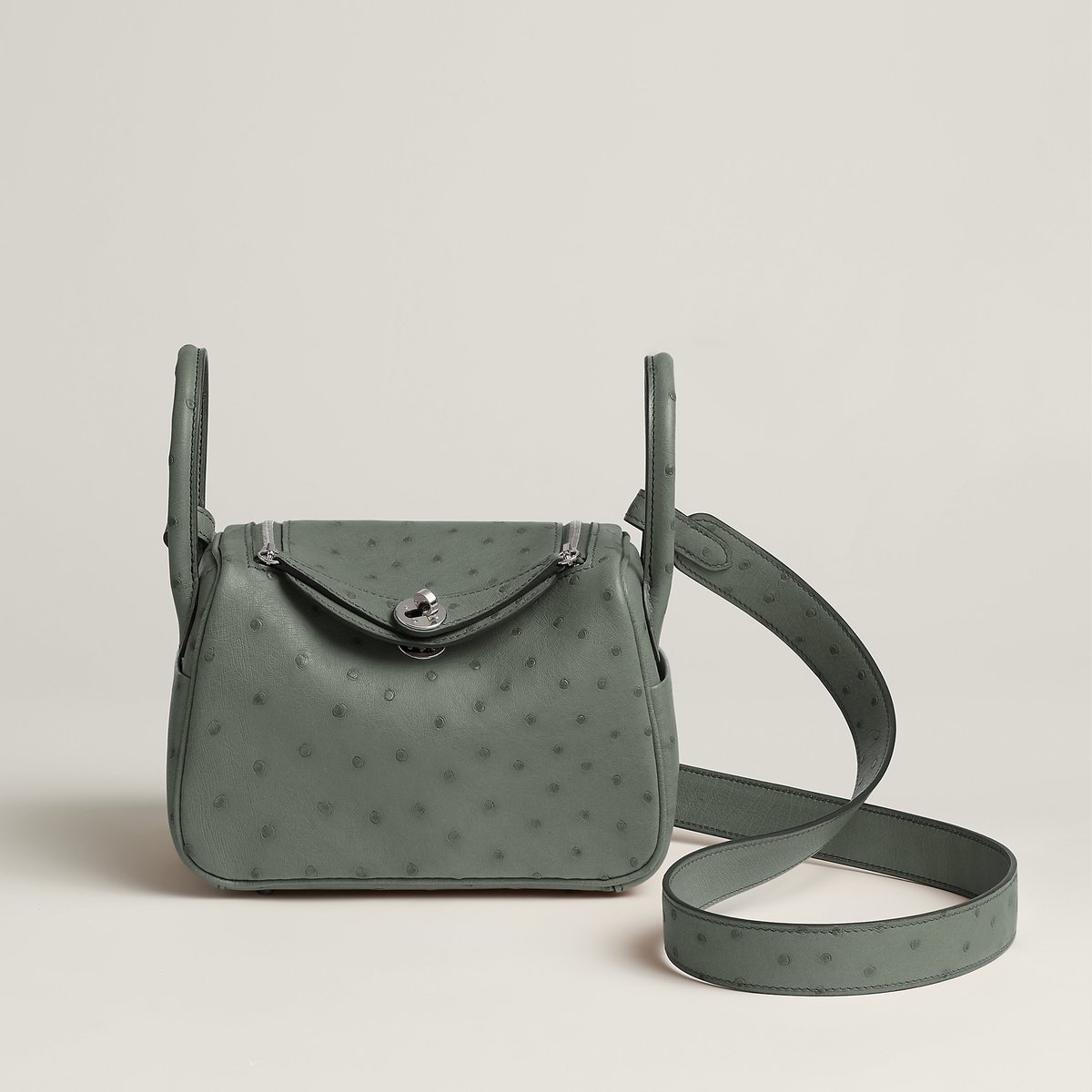 Vert Amande Lindy Mini Bag