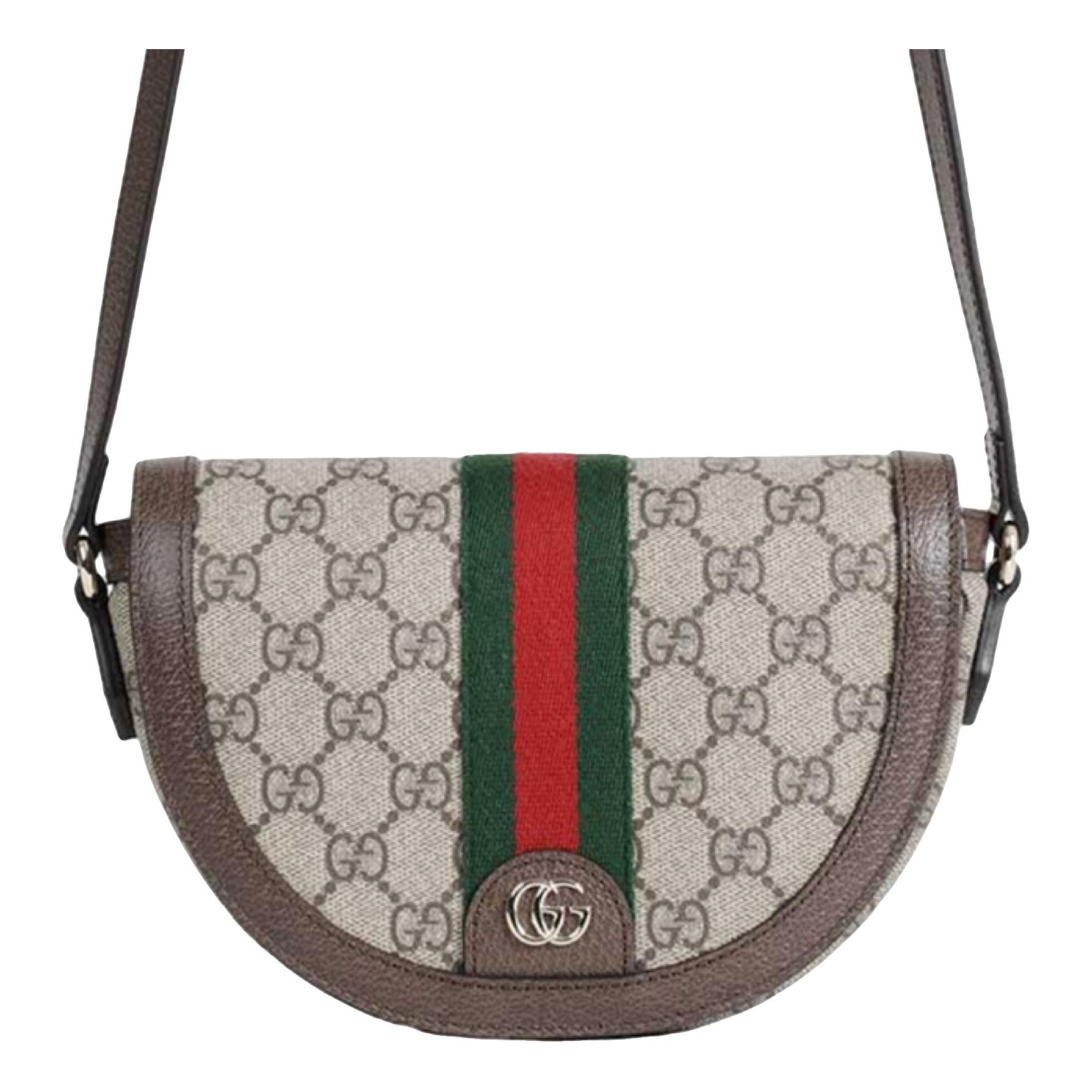 Ophidia leather crossbody bag
