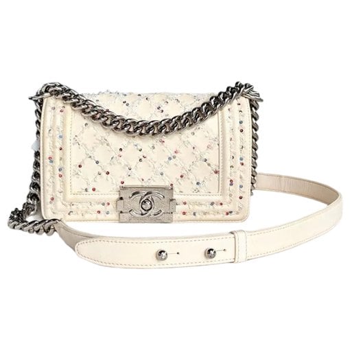 Boy leather crossbody bag