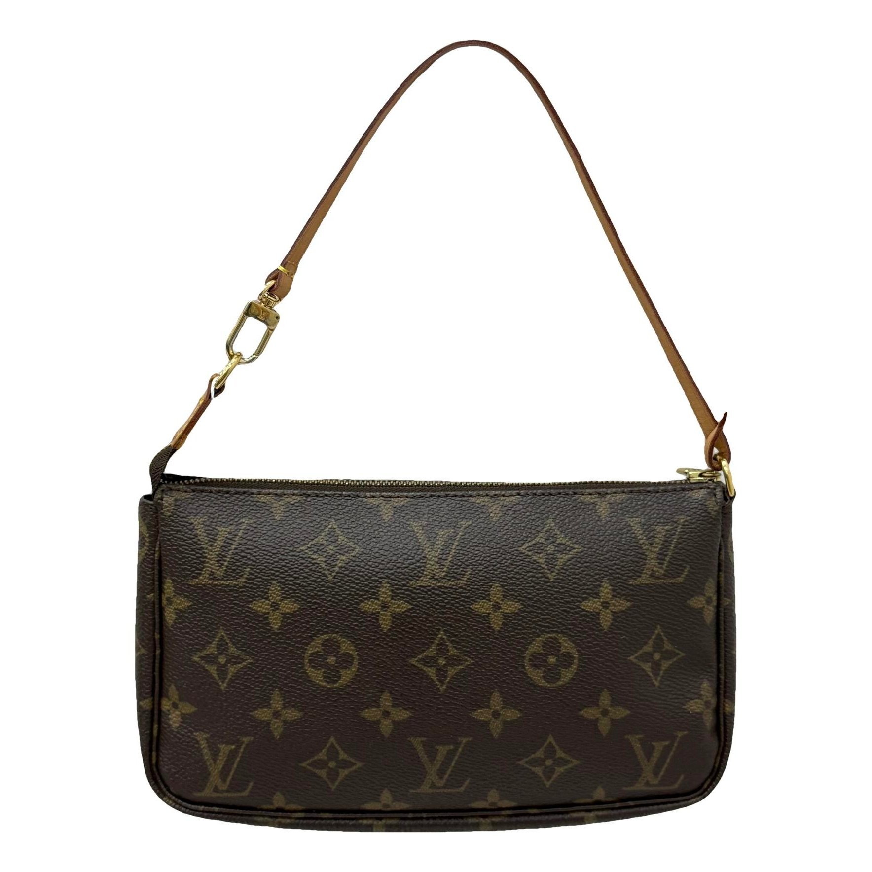 Pochette Accessoire leather handbag