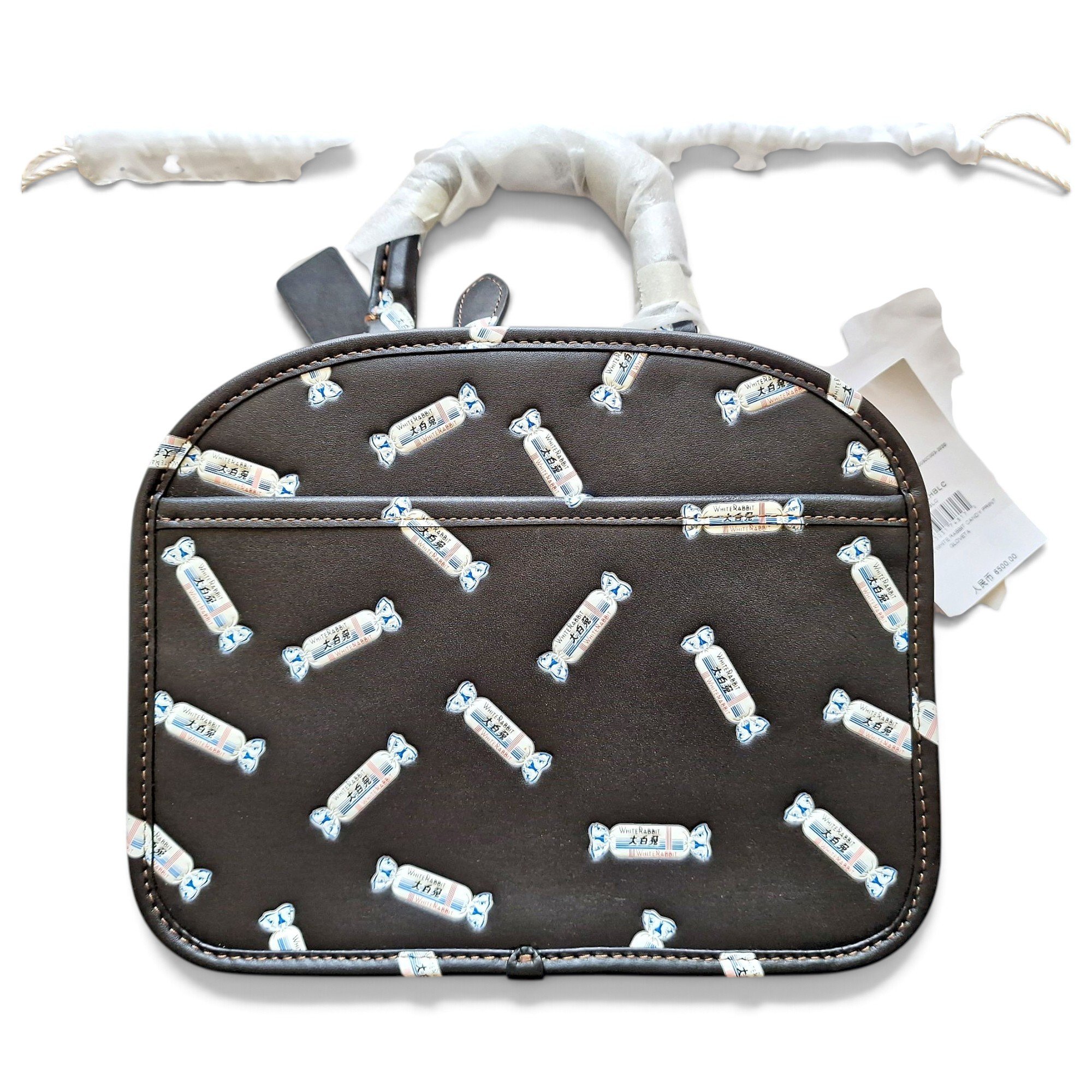Leather satchel