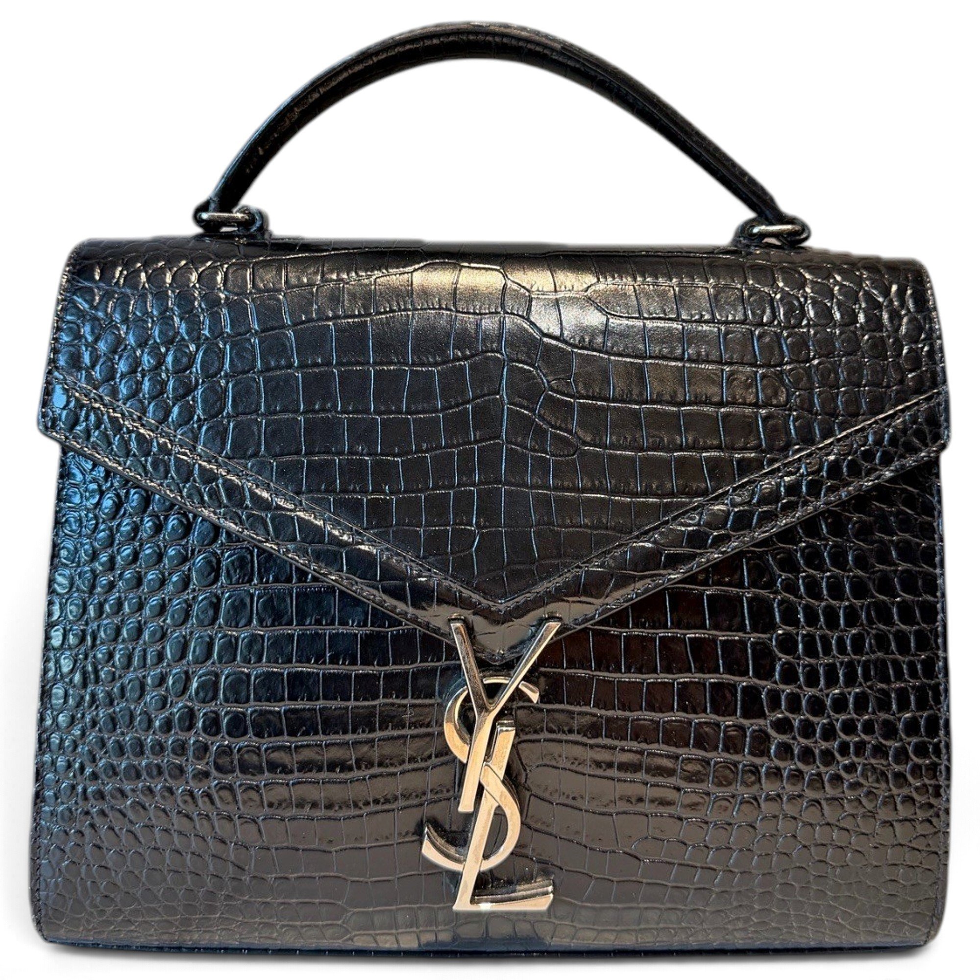Cassandra Top Handle leather handbag