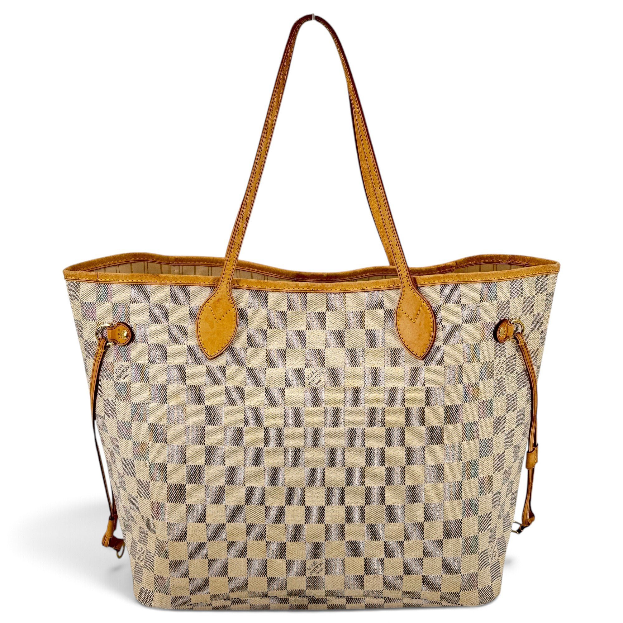 Neverfull leather tote