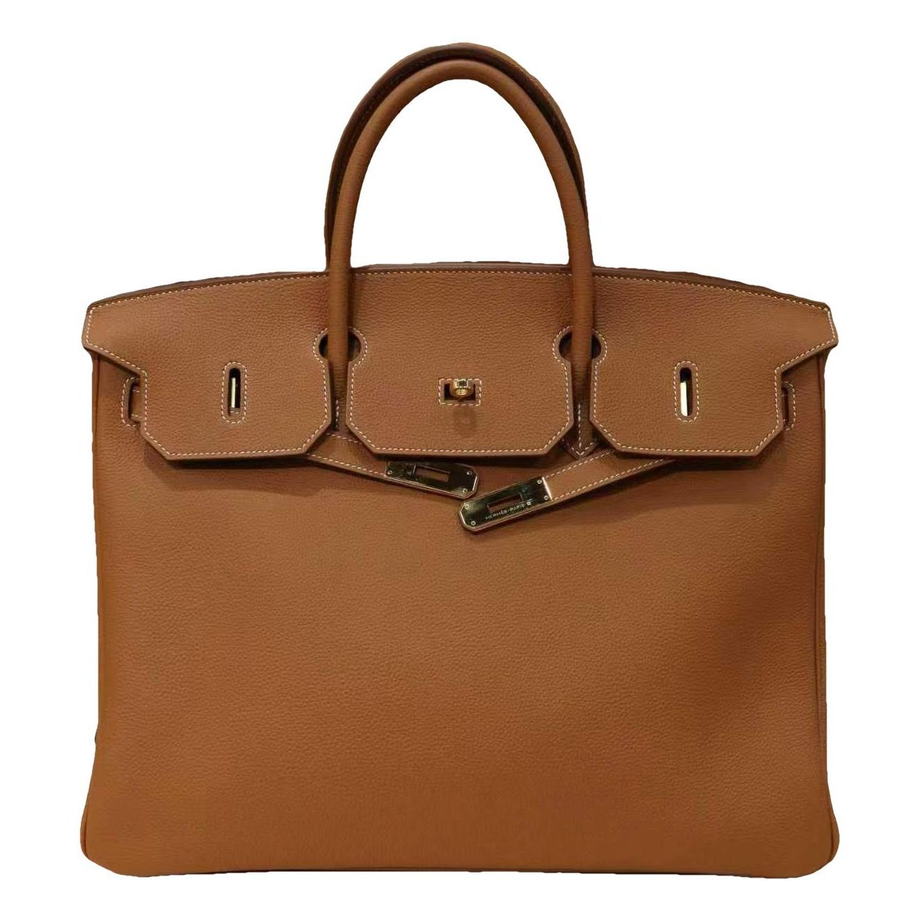 Hermes Birkin 40 Handbag Gold