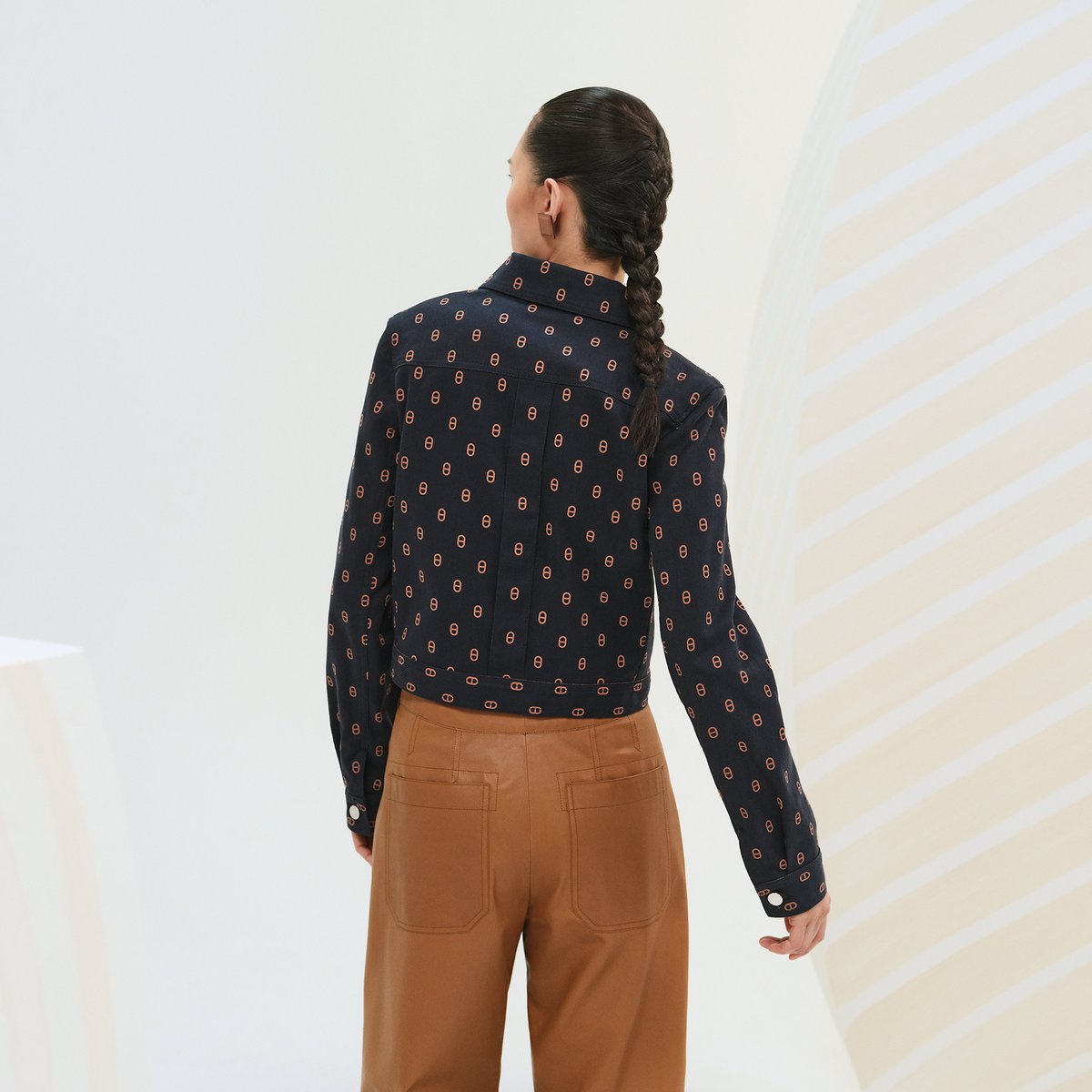 Bleu Gabier "Chaine D'Ancre" Denim Jacket