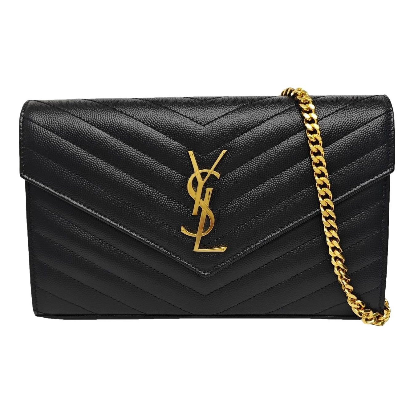 Baby monogramme leather handbag