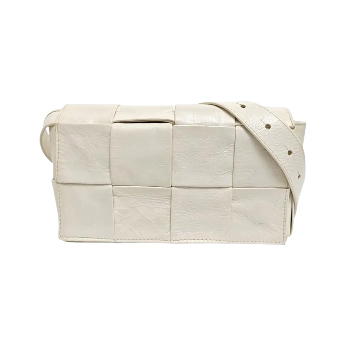 Brick Cassette leather handbag