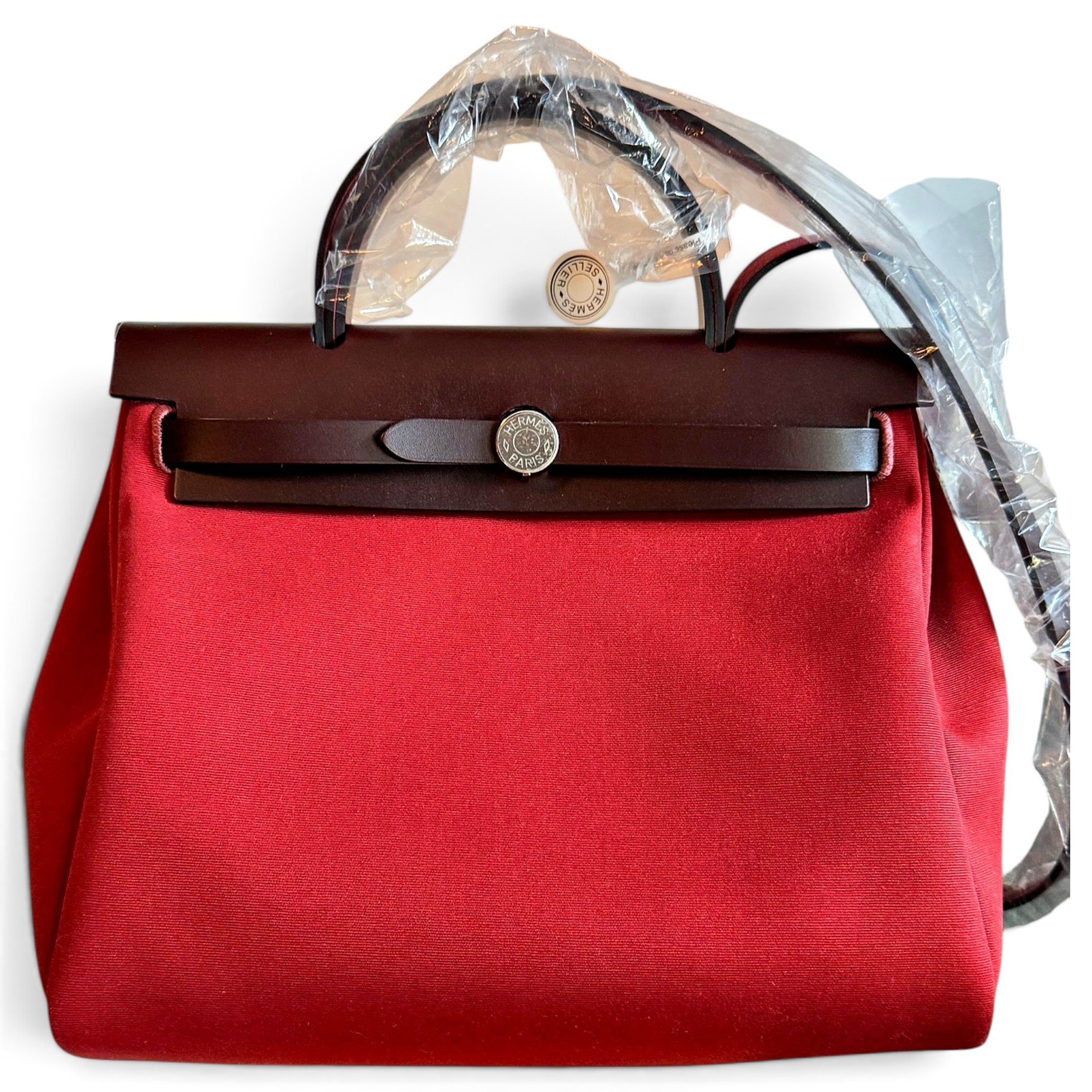 Herbag leather handbag
