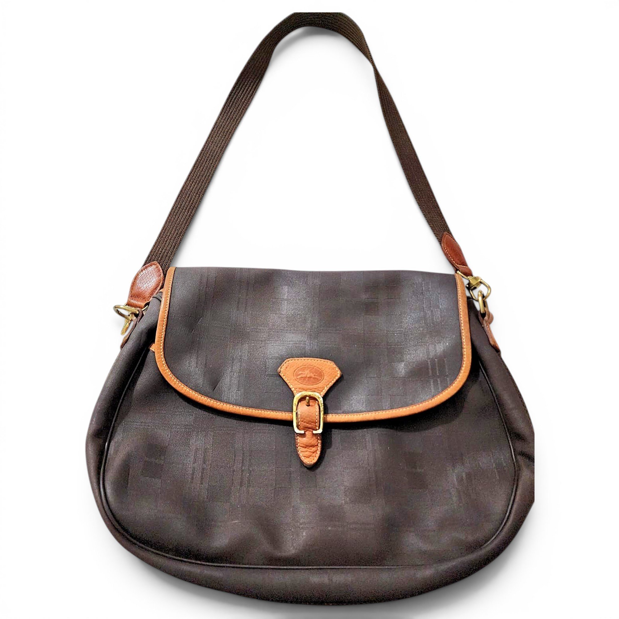 Leather crossbody bag
