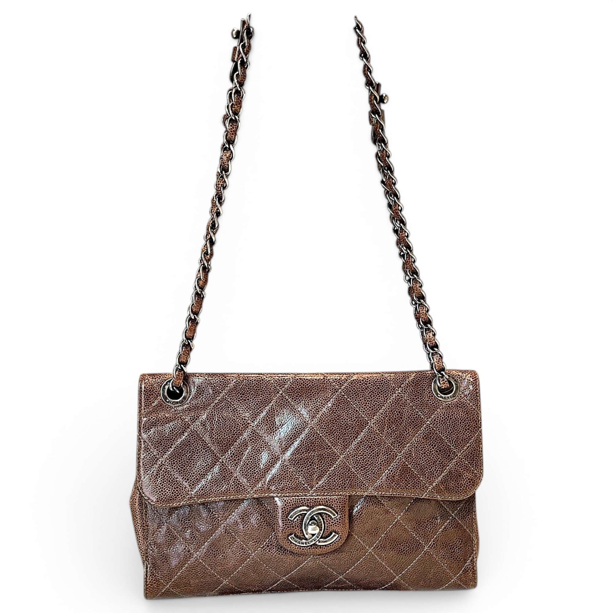 Leather handbag