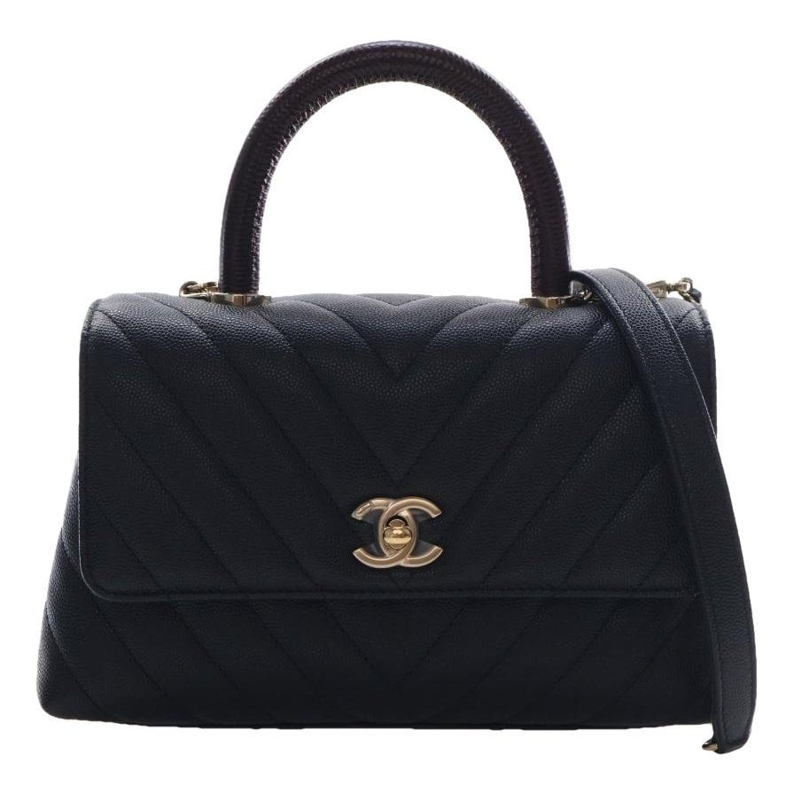 Coco Handle leather crossbody bag