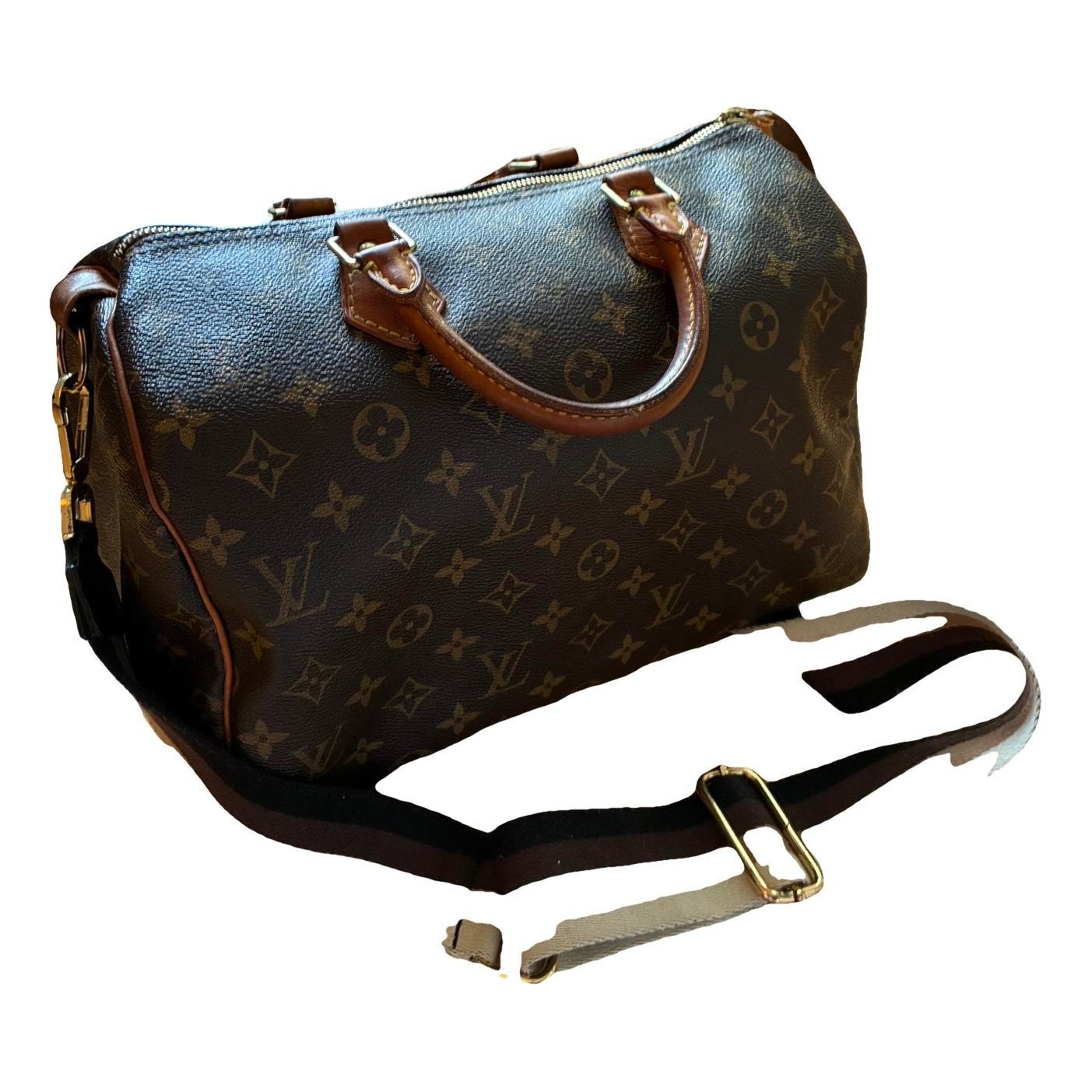 Speedy leather handbag