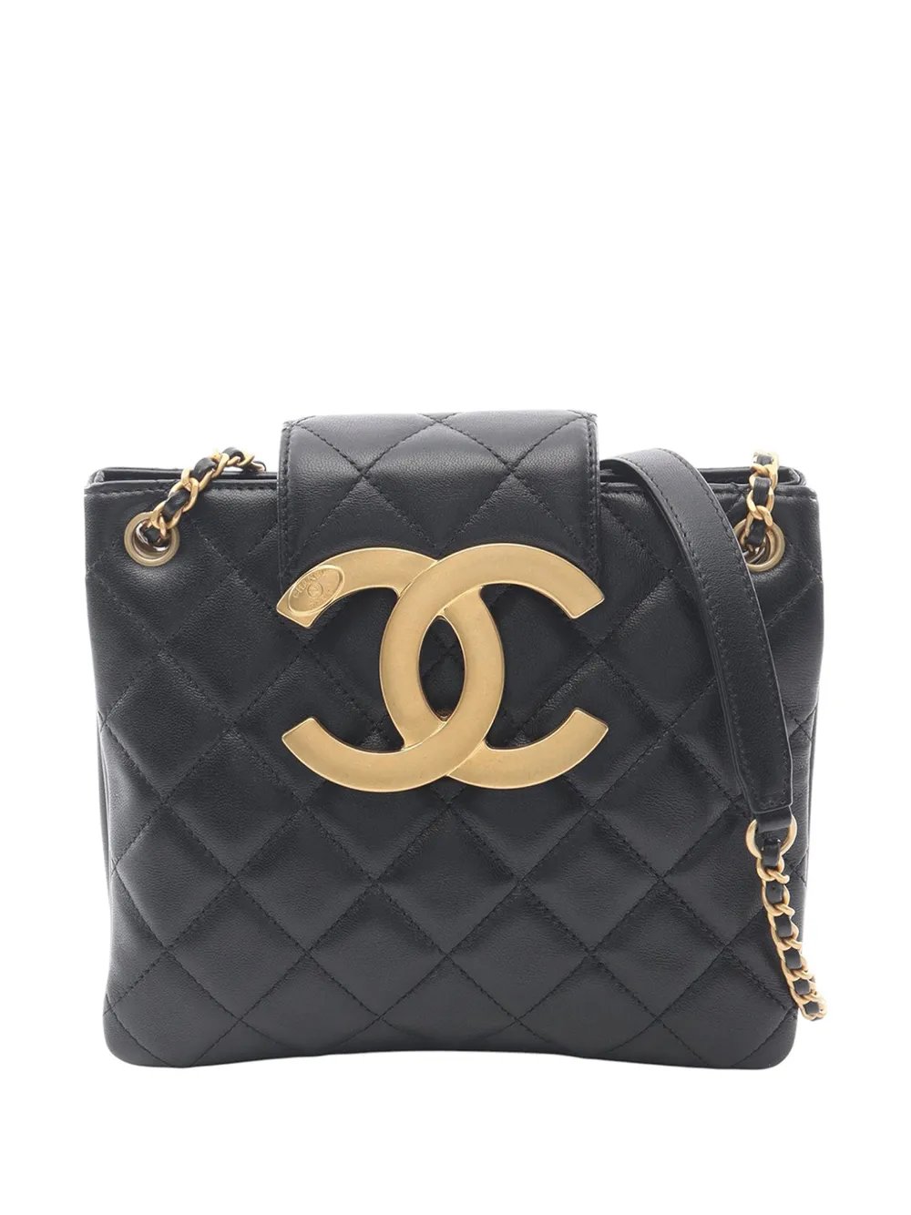 2021-2026 Small Quilted Lambskin Giant CC Chain shoulder bag