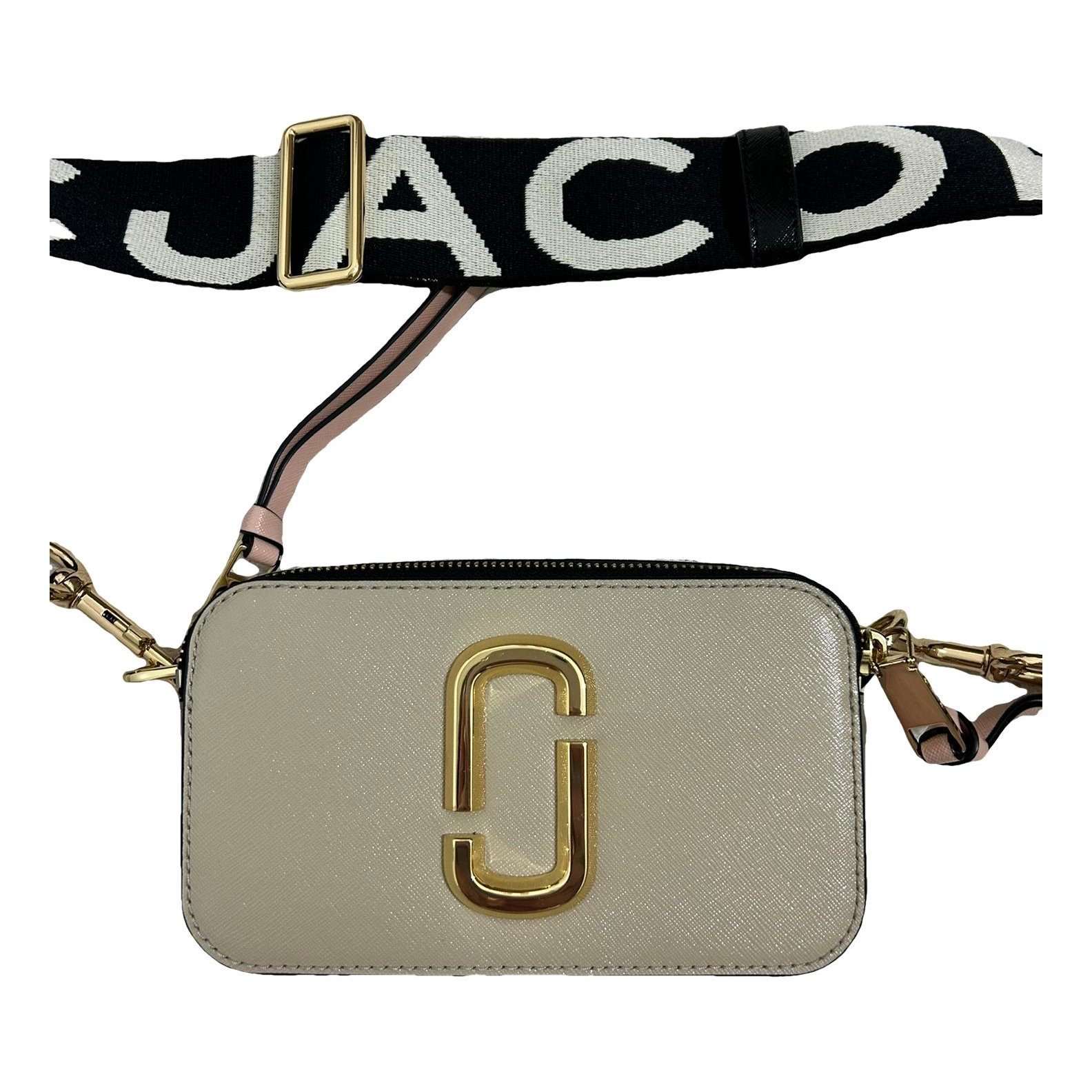 Snapshot leather crossbody bag