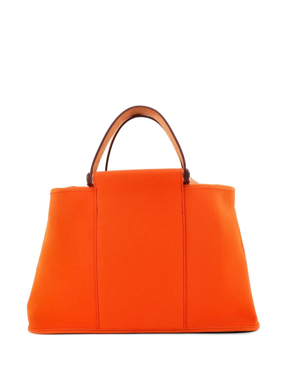 Cabag Elan Toile and Leather 39 tote bag