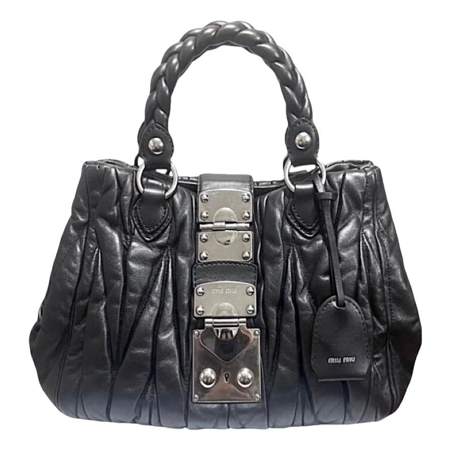 Miu Miu Matelassé leather handbag