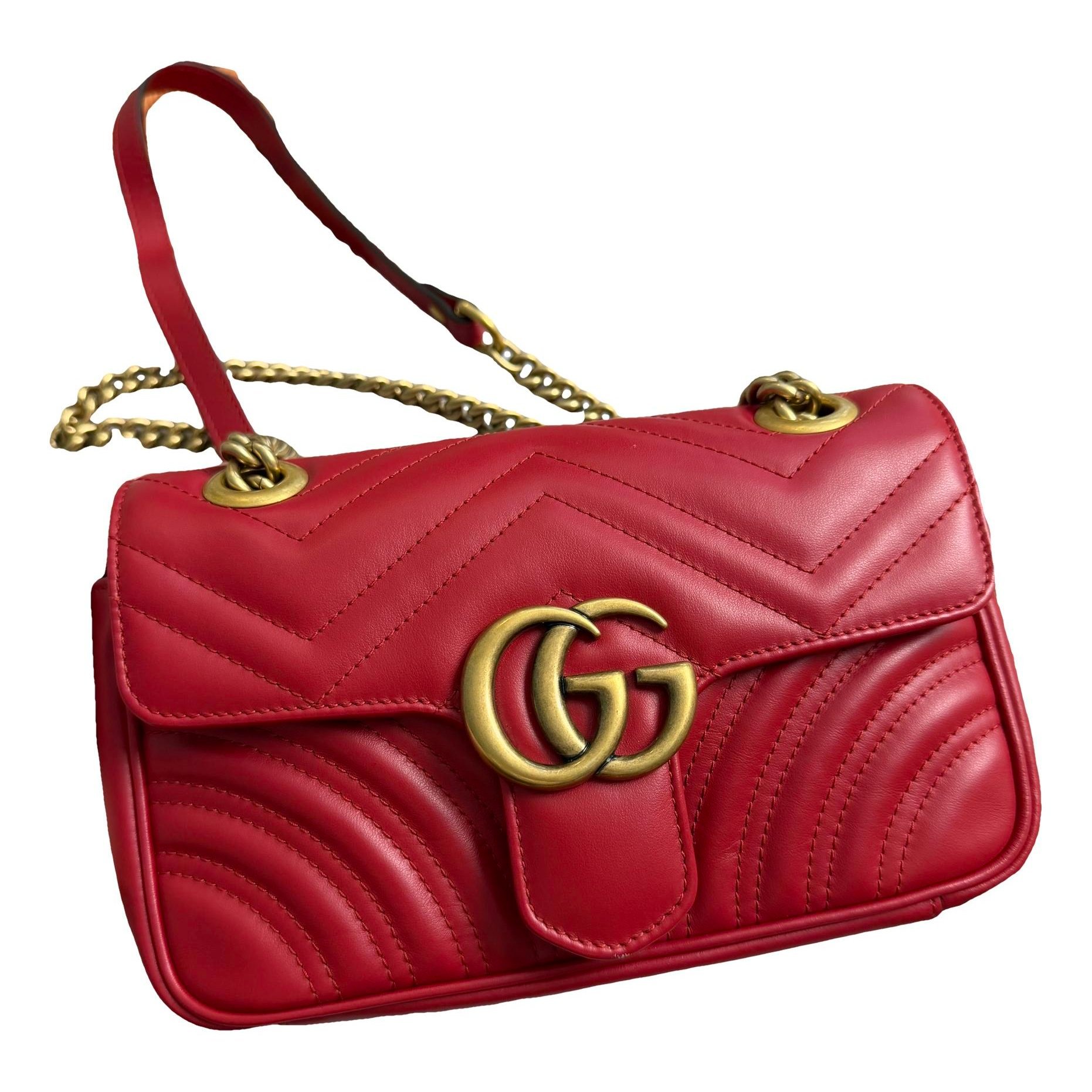 Marmont leather crossbody bag