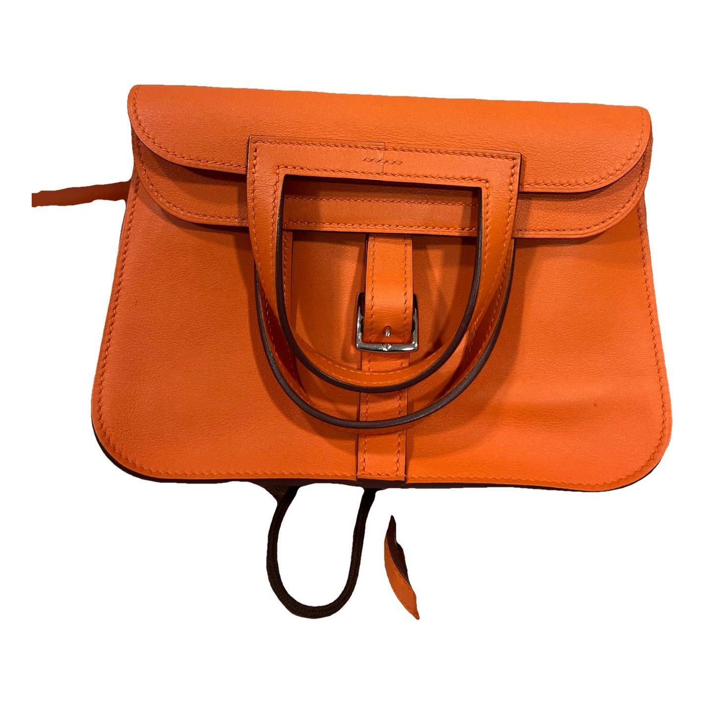 Halzan leather handbag