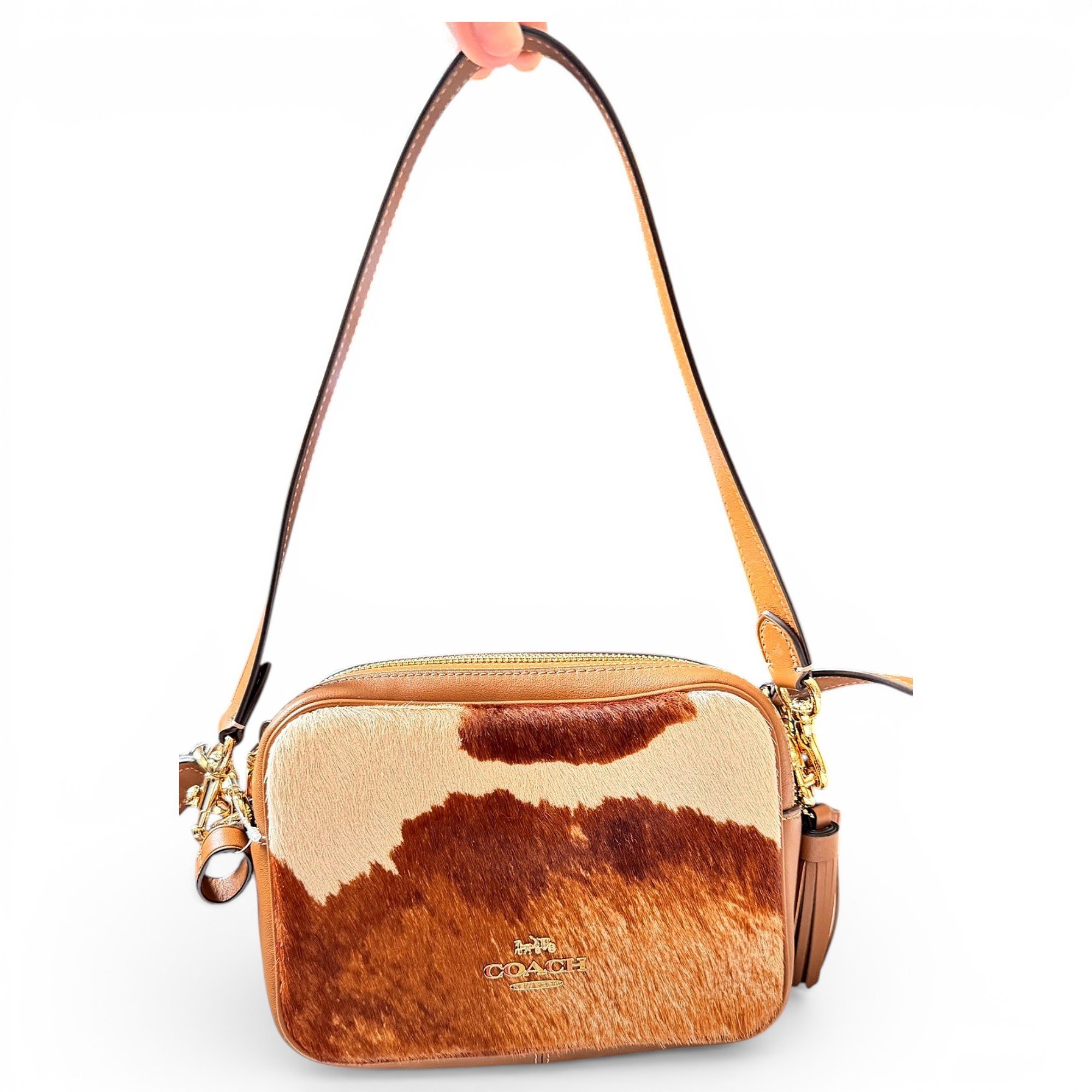 Leather handbag