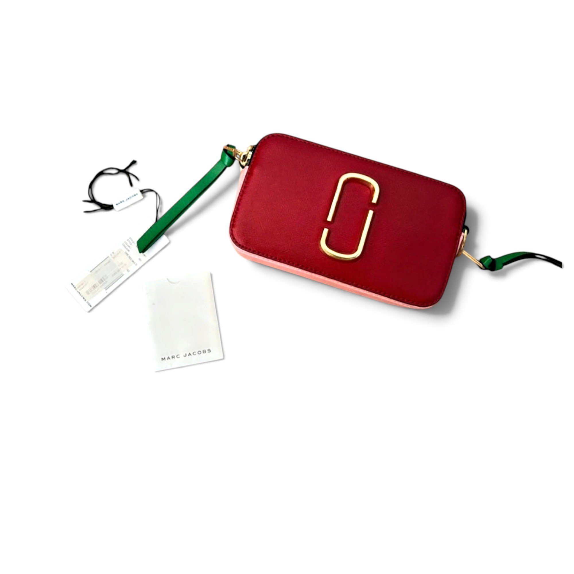 Snapshot leather crossbody bag