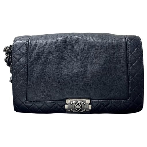 Boy leather crossbody bag