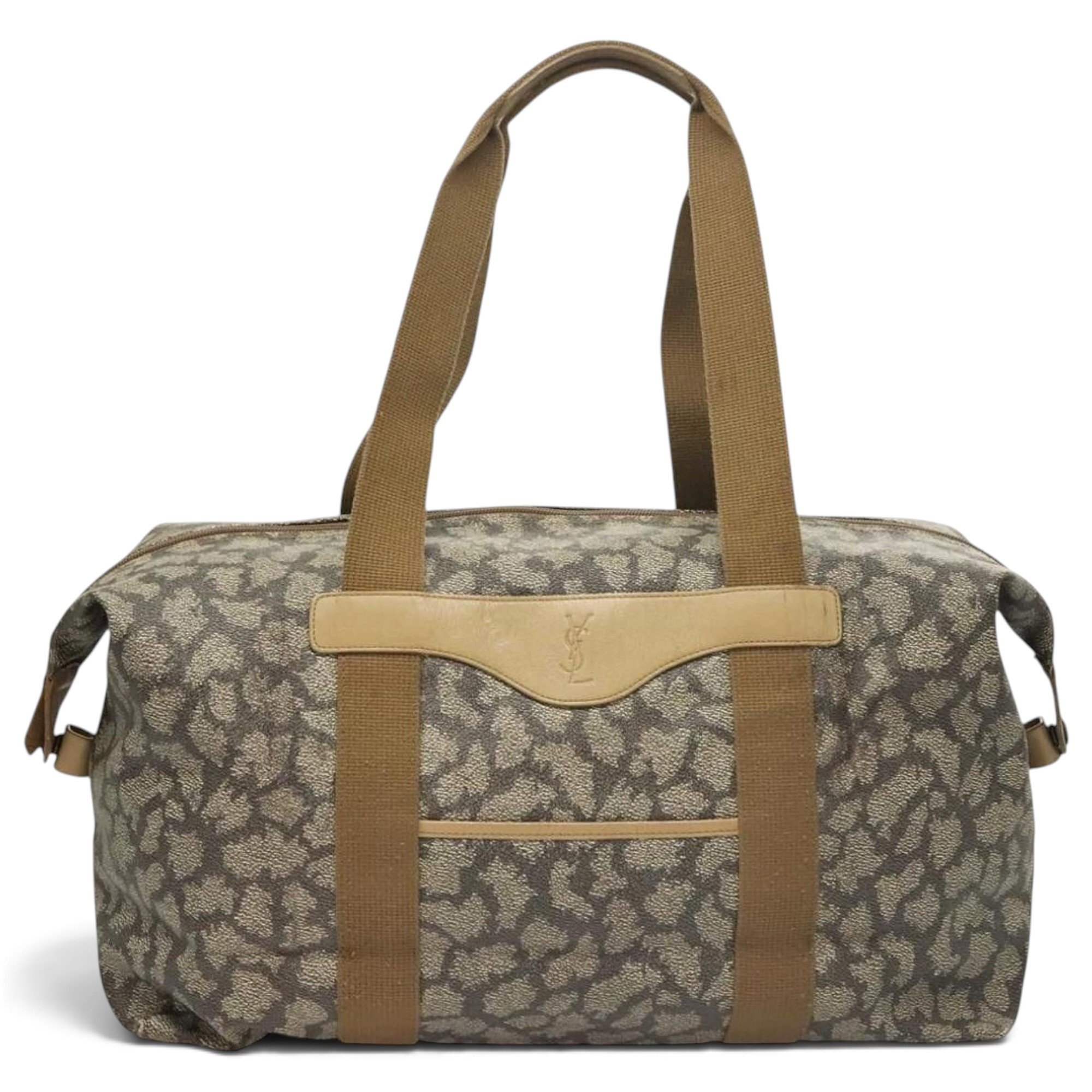 Leather bowling bag
