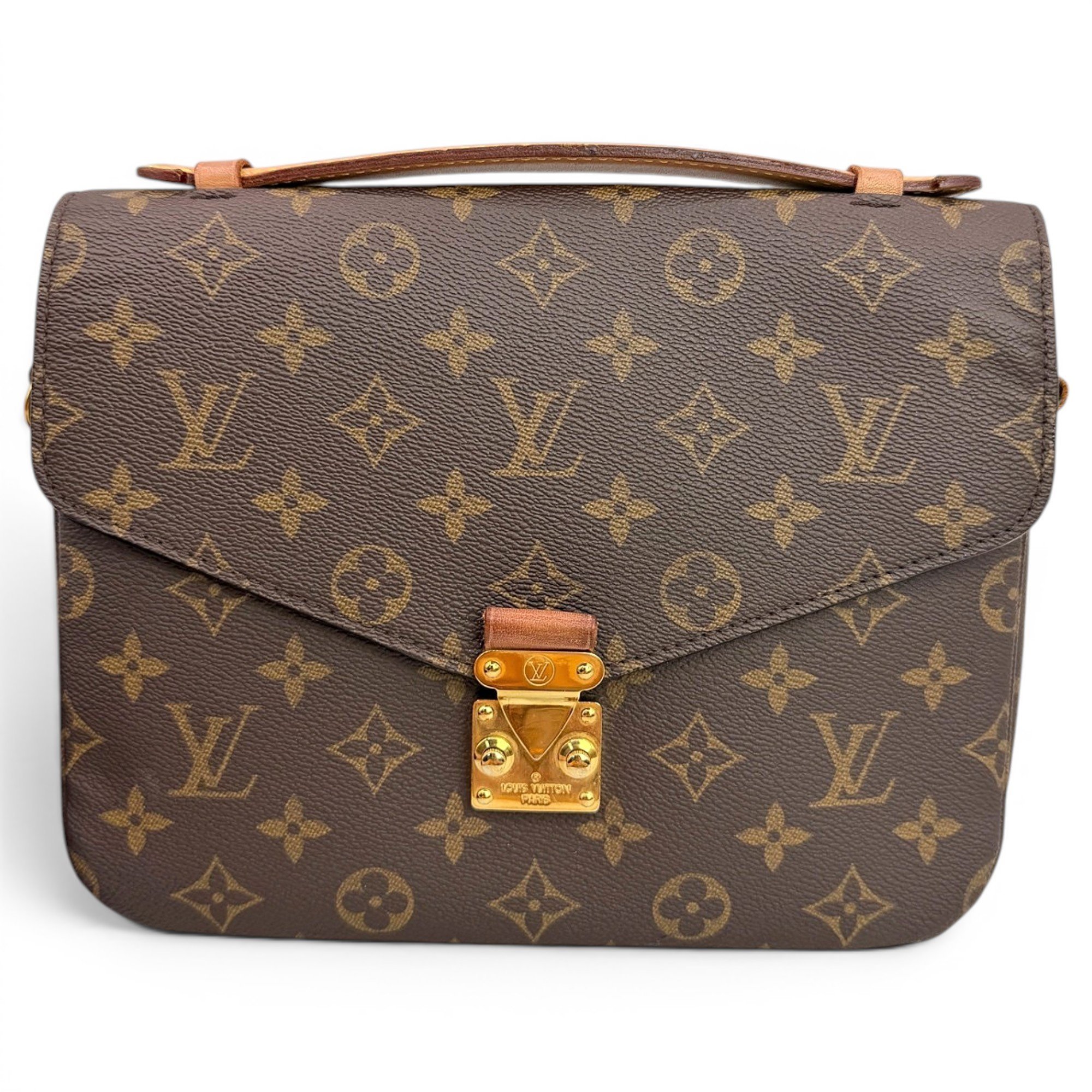 Metis leather handbag