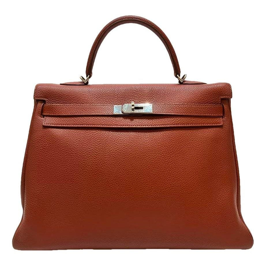 Kelly 35 leather bag