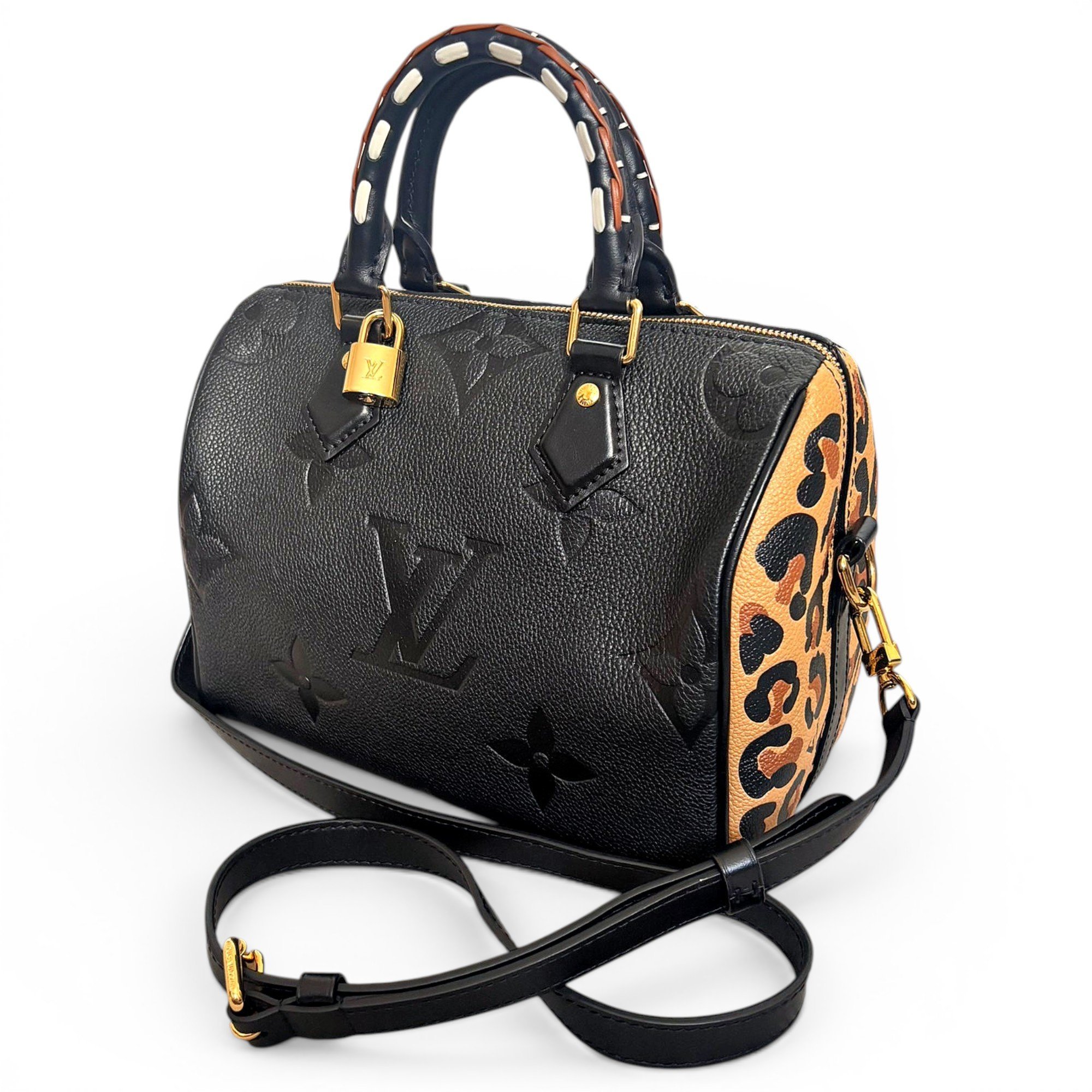 Speedy Bandoulière leather handbag