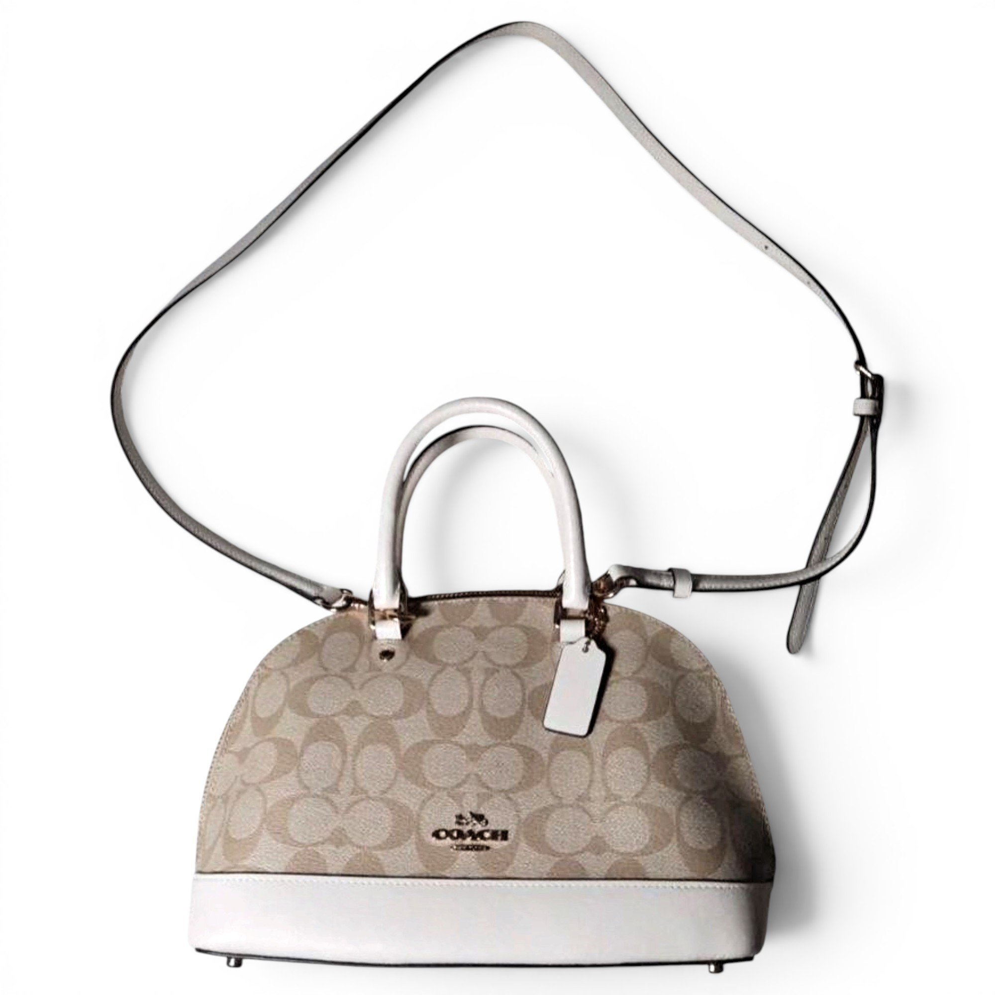 Leather crossbody bag