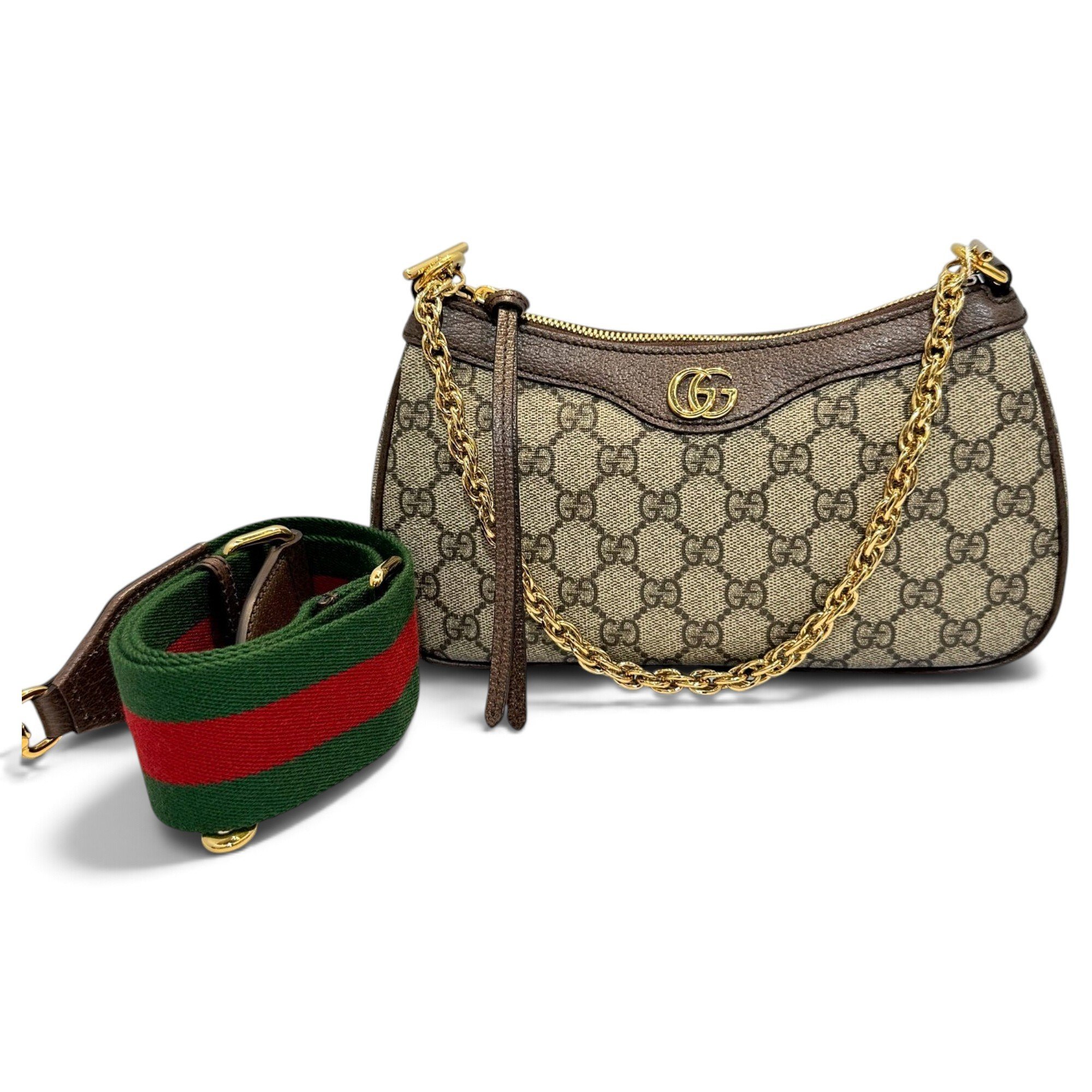 Ophidia leather handbag