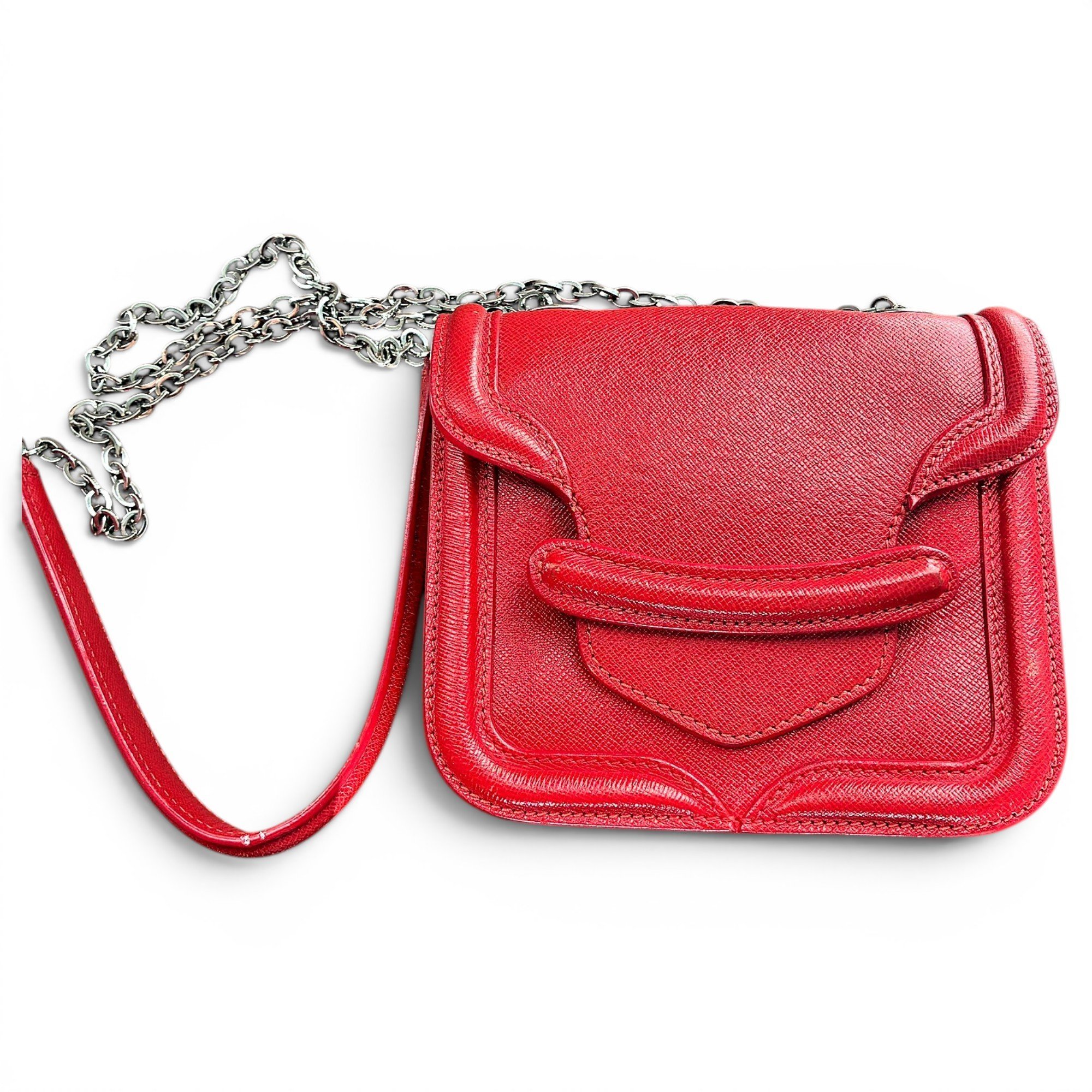 Heroine Chain leather handbag