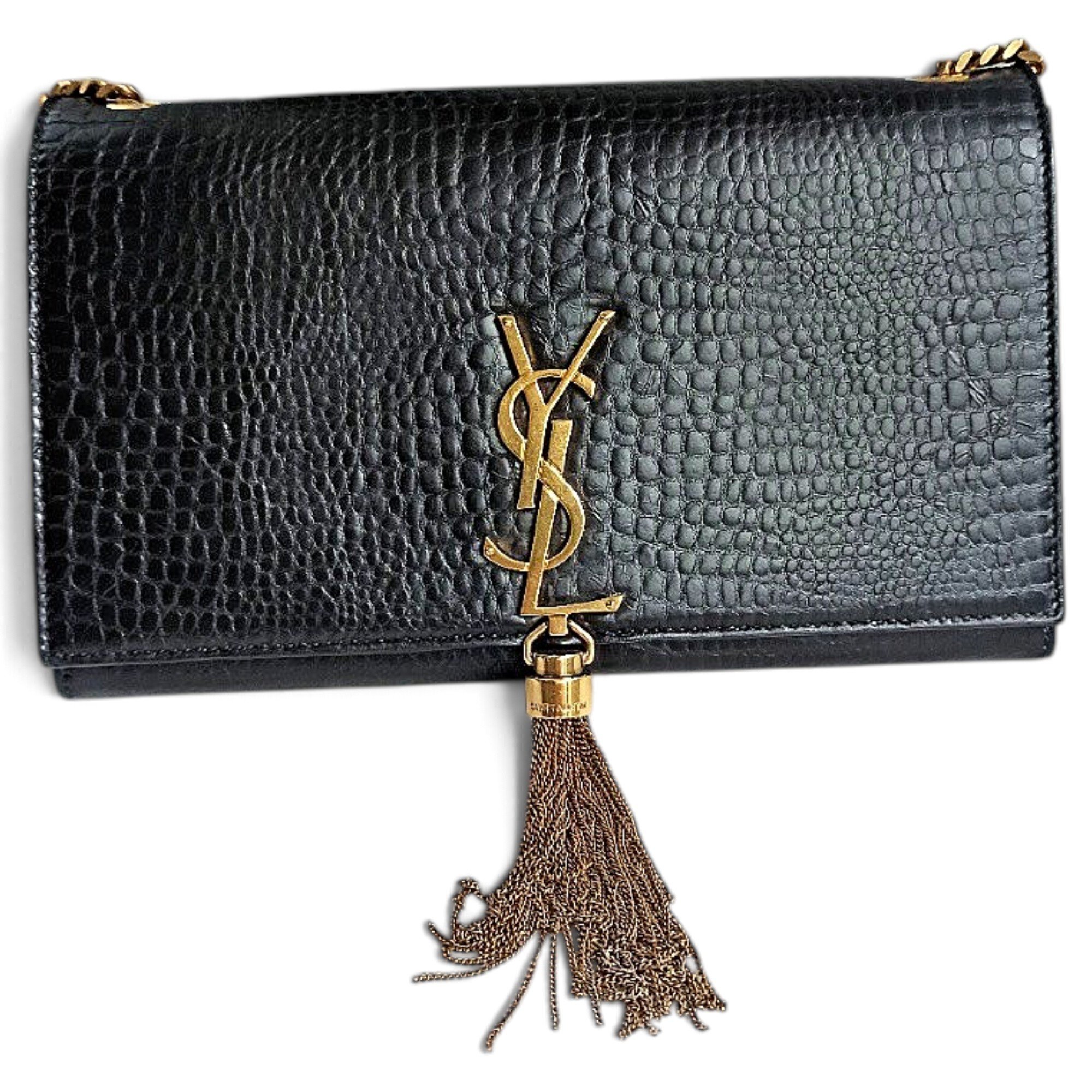 Pompom Kate leather crossbody bag