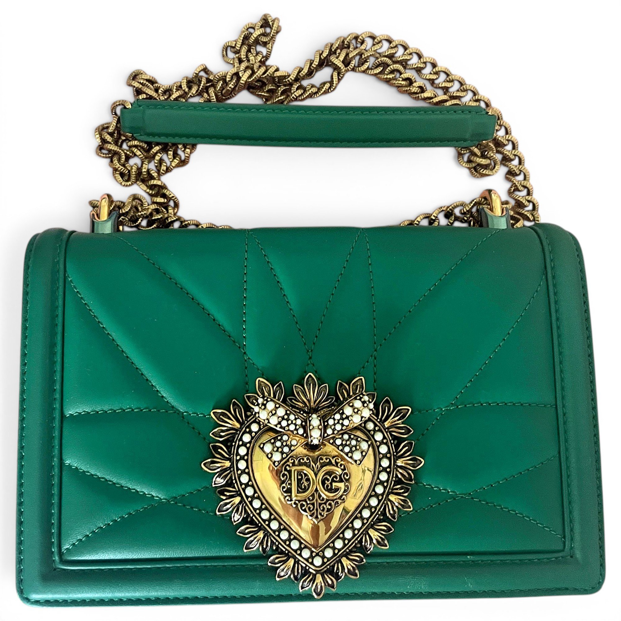Devotion leather handbag