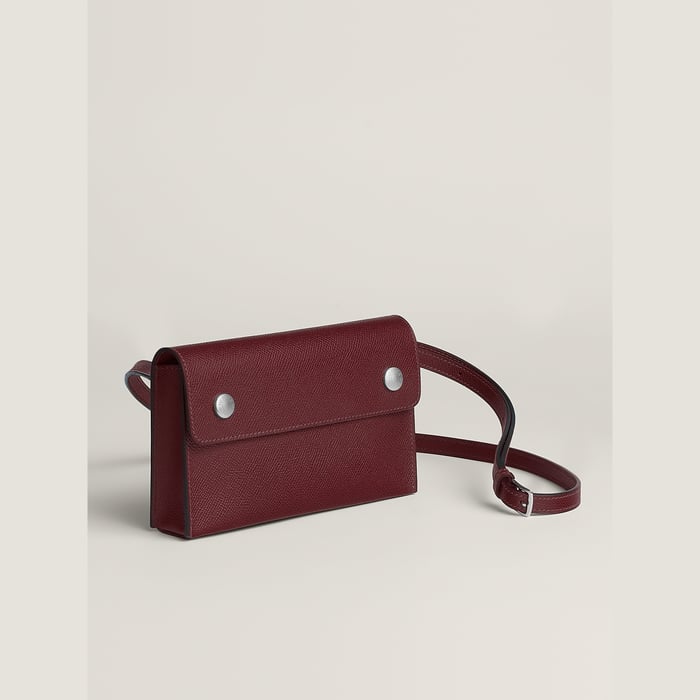 Rouge H Hermèsnap Wallet