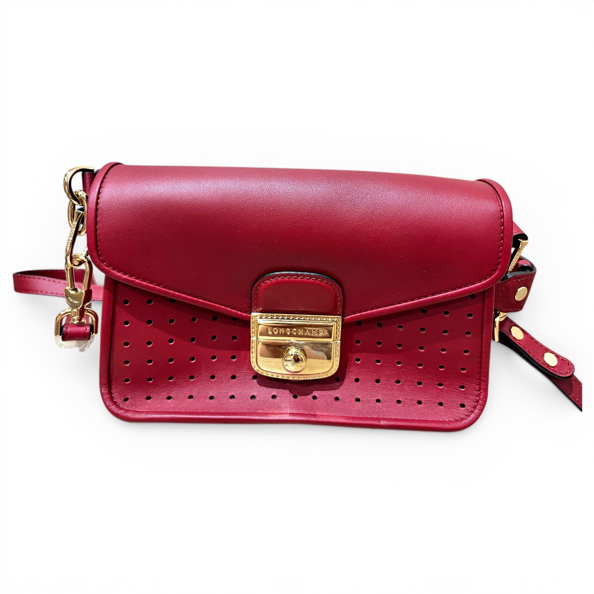 Mademoiselle leather crossbody bag