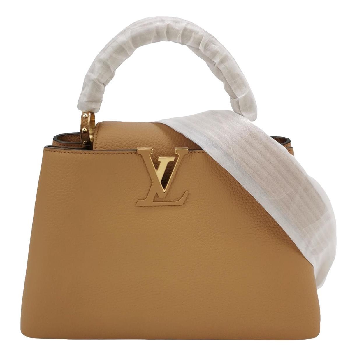 Capucines leather handbag