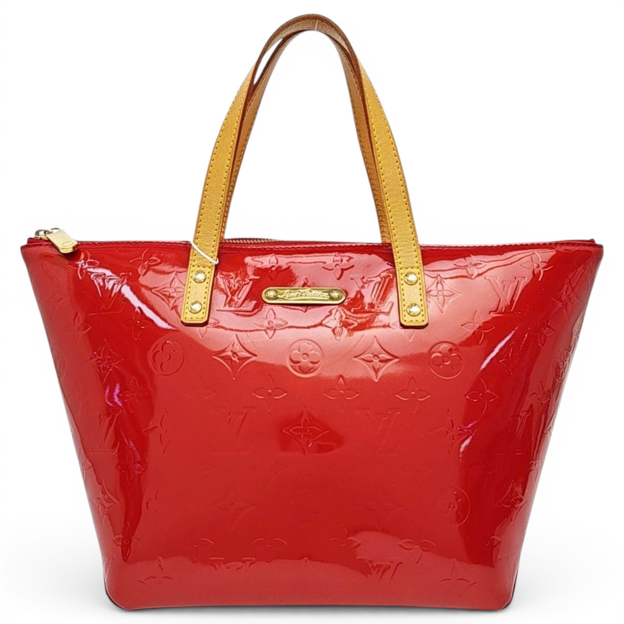Bellevue patent leather handbag
