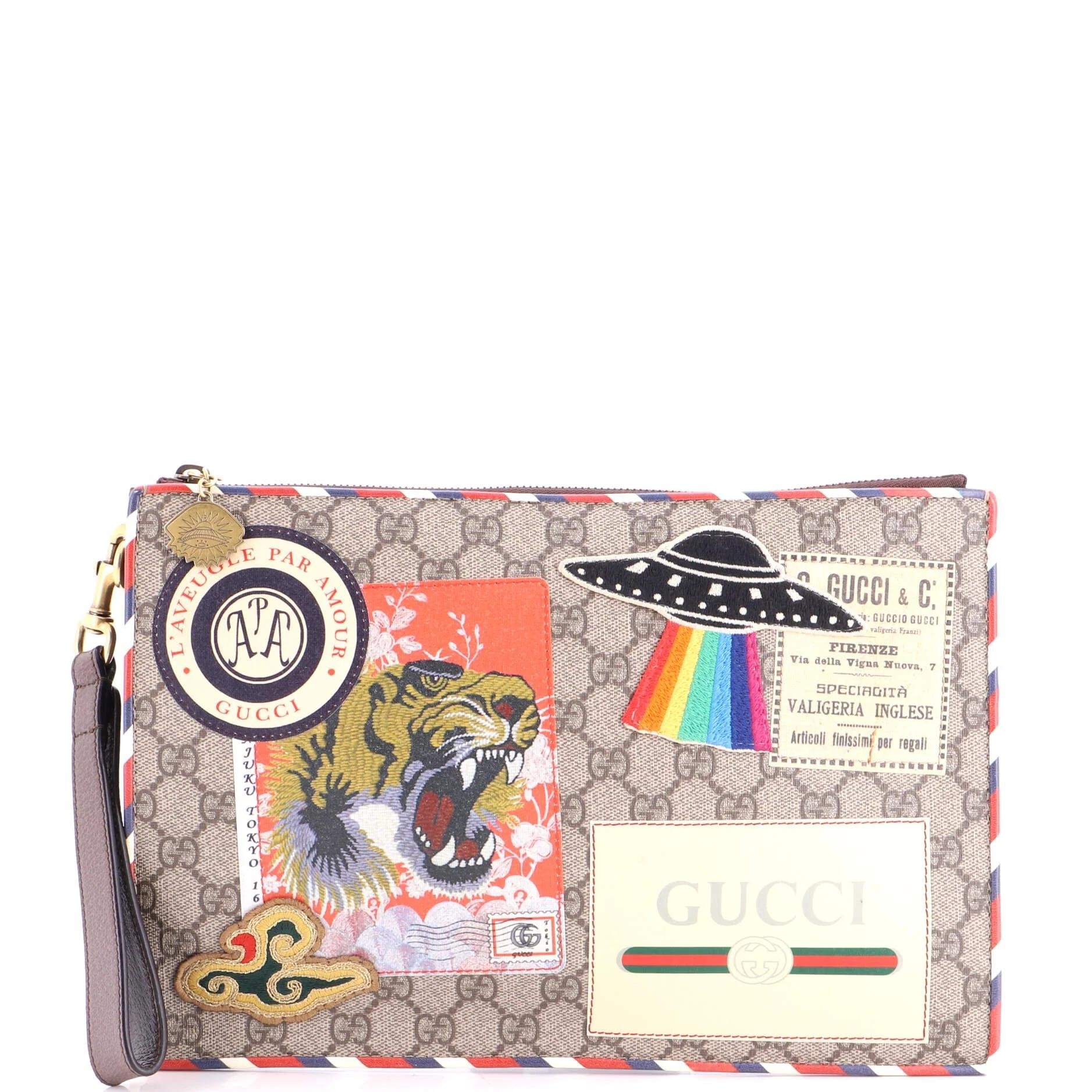 Cloth clutch bag
