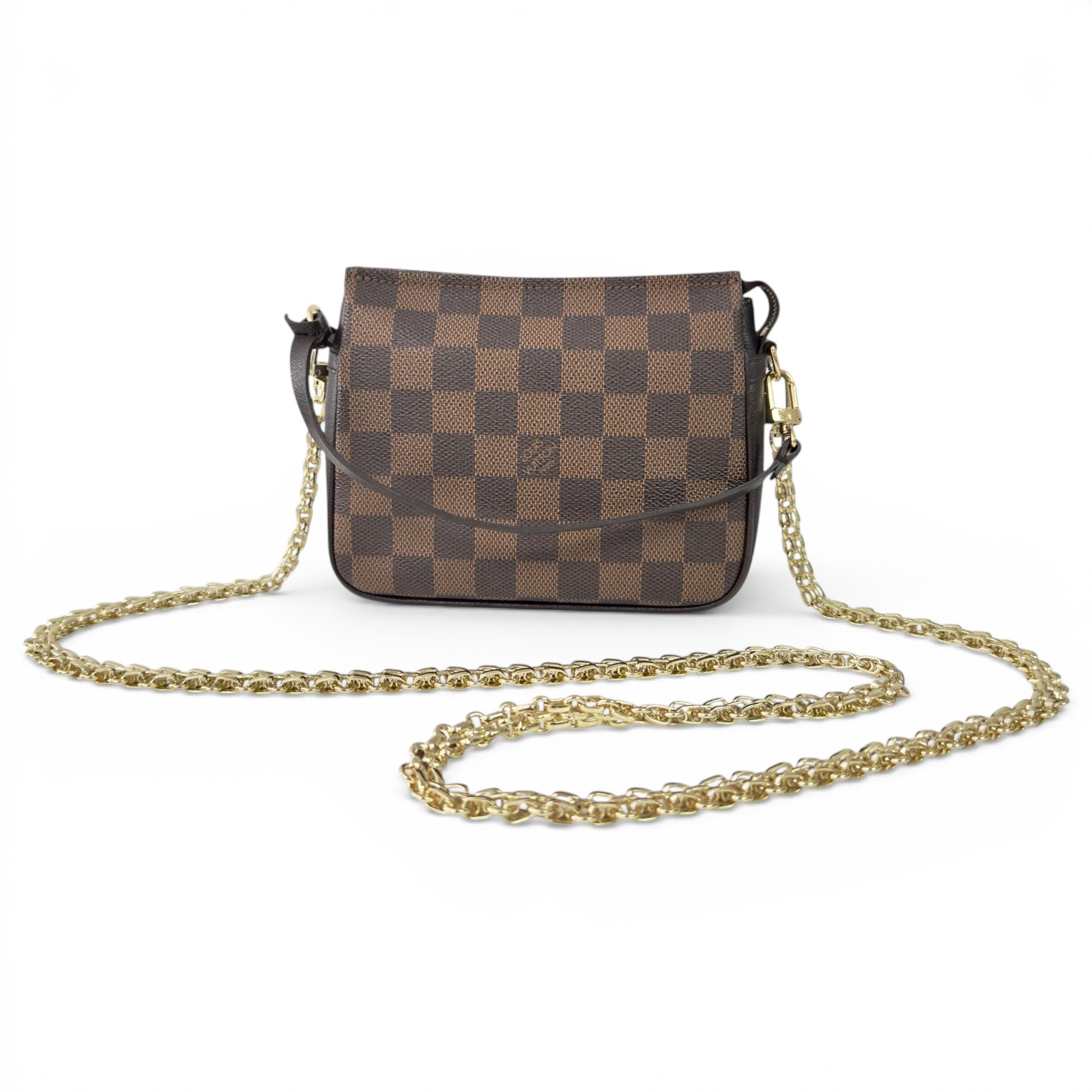 Truth leather crossbody bag